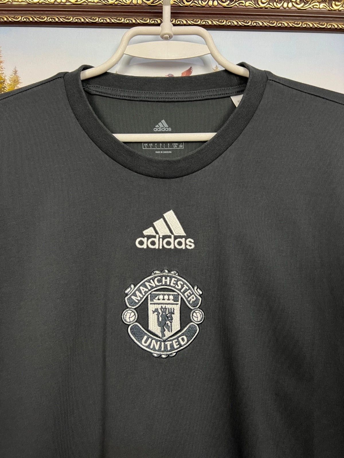 Adidas Adidas Manchester United Shirt Soccer Jersey Long Sleeve Size US L / EU 52-54 / 3 - 3 Thumbnail