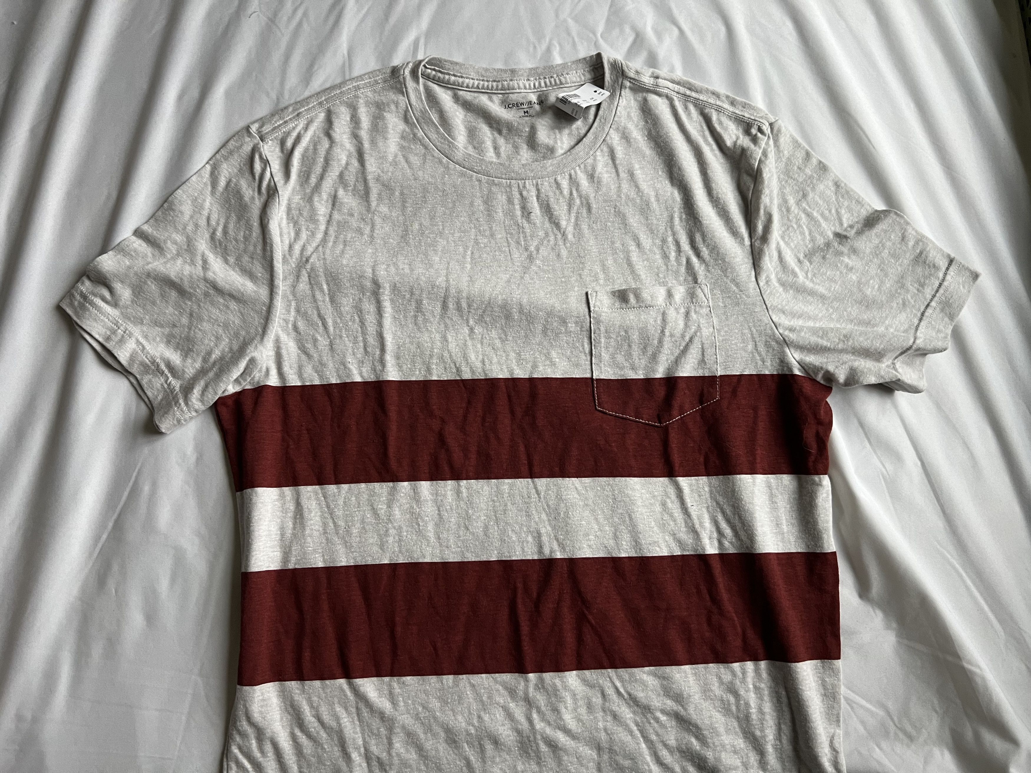 J.Crew J. Crew striped grey tee shirt medium $40 Size US M / EU 48-50 / 2 - 1 Thumbnail