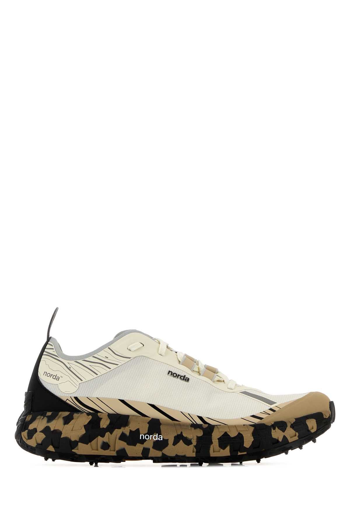 norda Ivory Canvas Sneakers Size US 12 / EU 45 - 1 Thumbnail