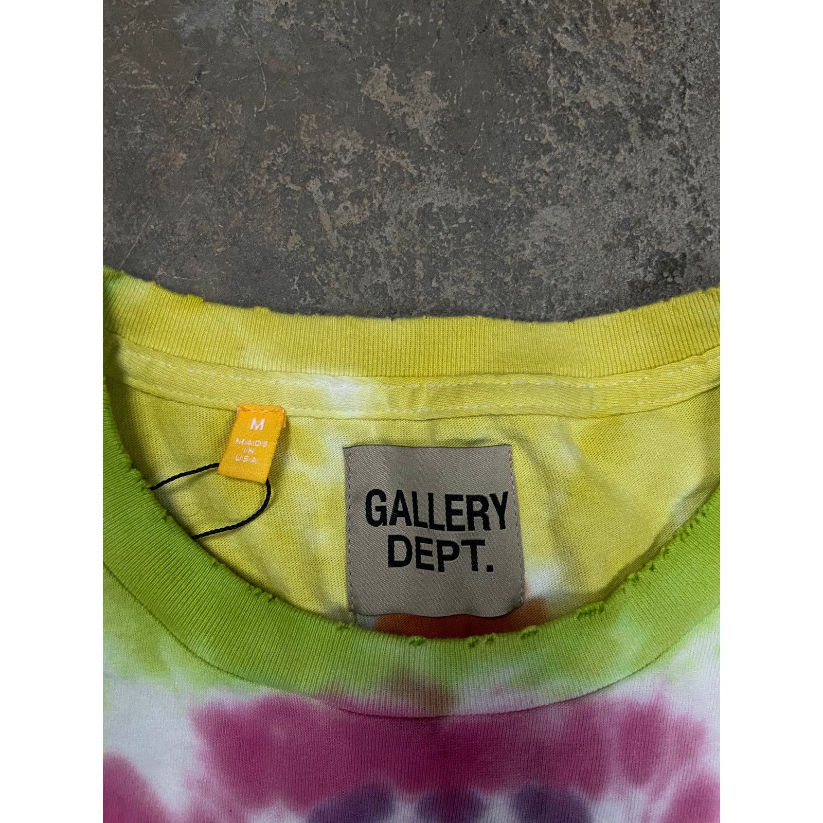 Gallery Dept. Gallery Dept Tee Tye Dye Weed New Medium Size US M / EU 48-50 / 2 - 2 Thumbnail