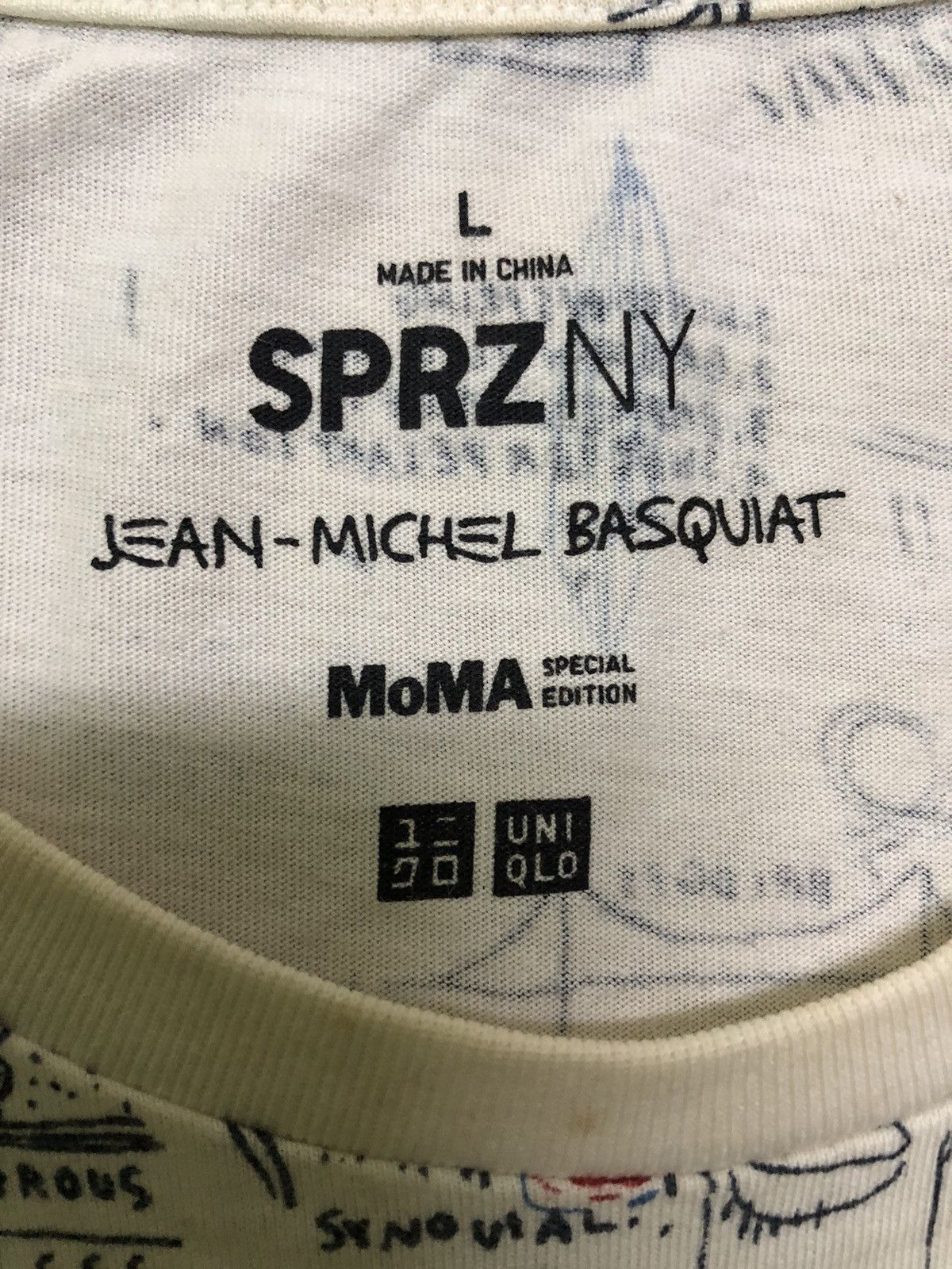 Jean-Michel Basquiat Jean Michel Basquiat X Uniqlo T-Shirt Size US L / EU 52-54 / 3 - 6 Thumbnail