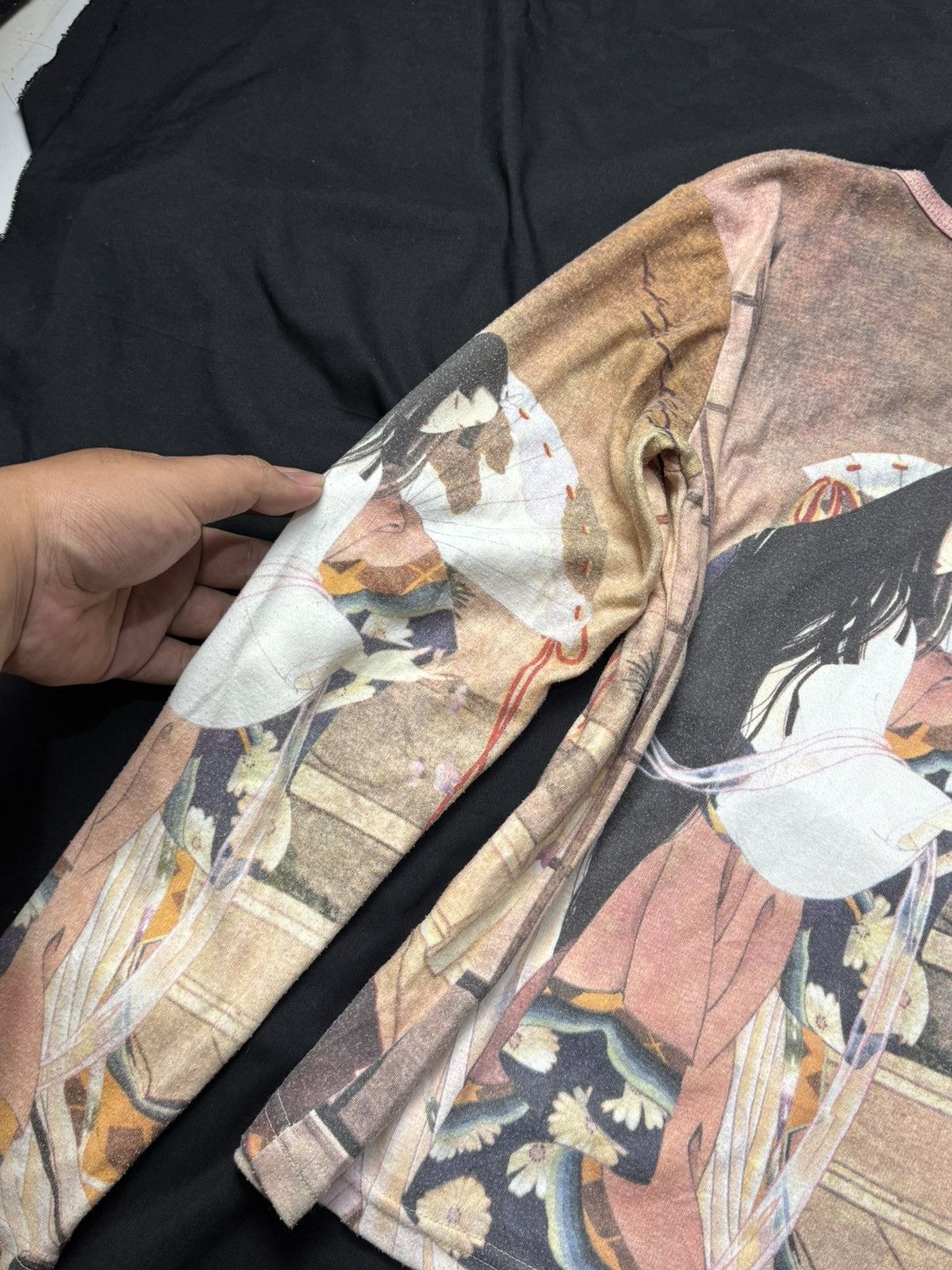 Japanese Brand Japanese lightning jpg styled long sleeve mesh Size US M / EU 48-50 / 2 - 5 Thumbnail