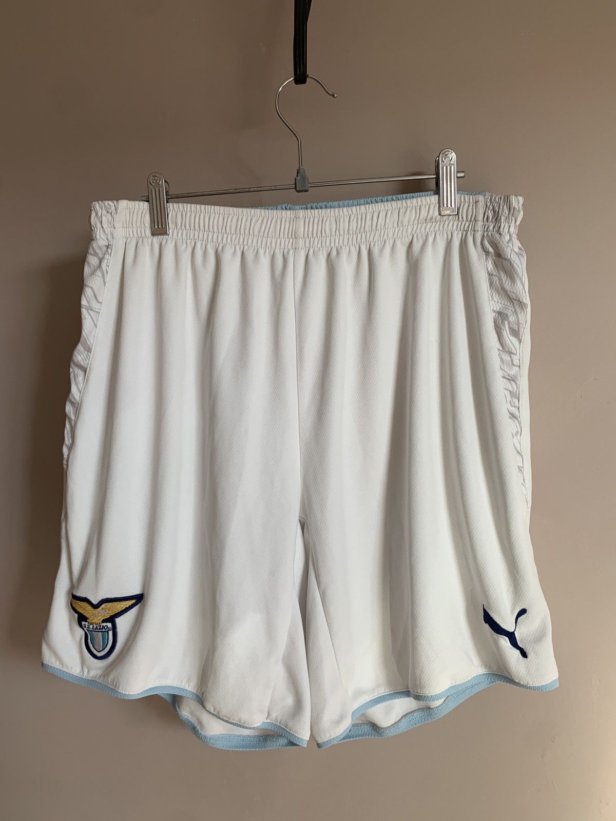 Puma SS Lazio Italy puma vintage soccer shorts football Size US 34 / EU 50 - 1 Thumbnail