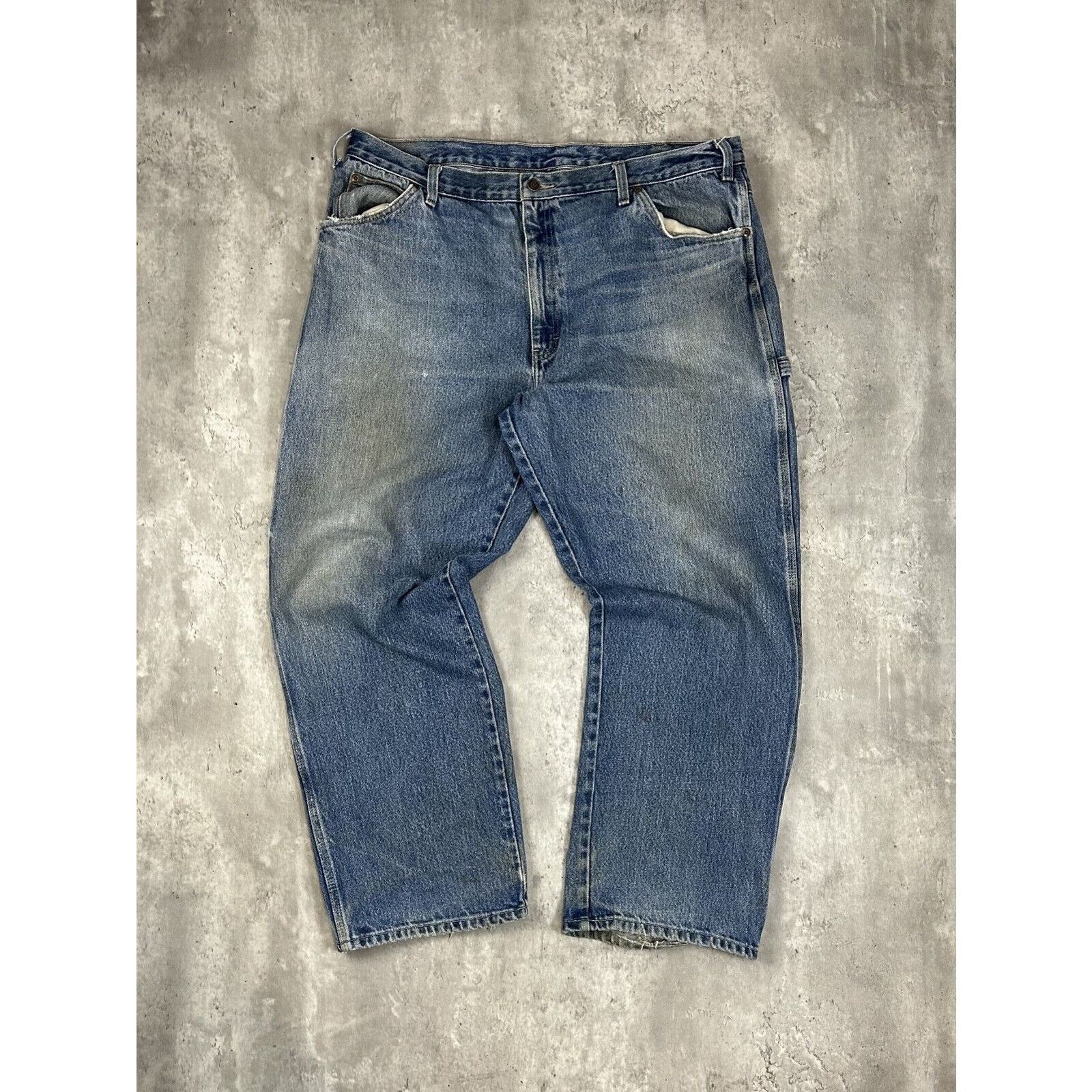 Dickies Vintage Dickies Medium Wash Work Wear Carpenter Pants Sz 40 Size US 40 / EU 56 - 1 Thumbnail