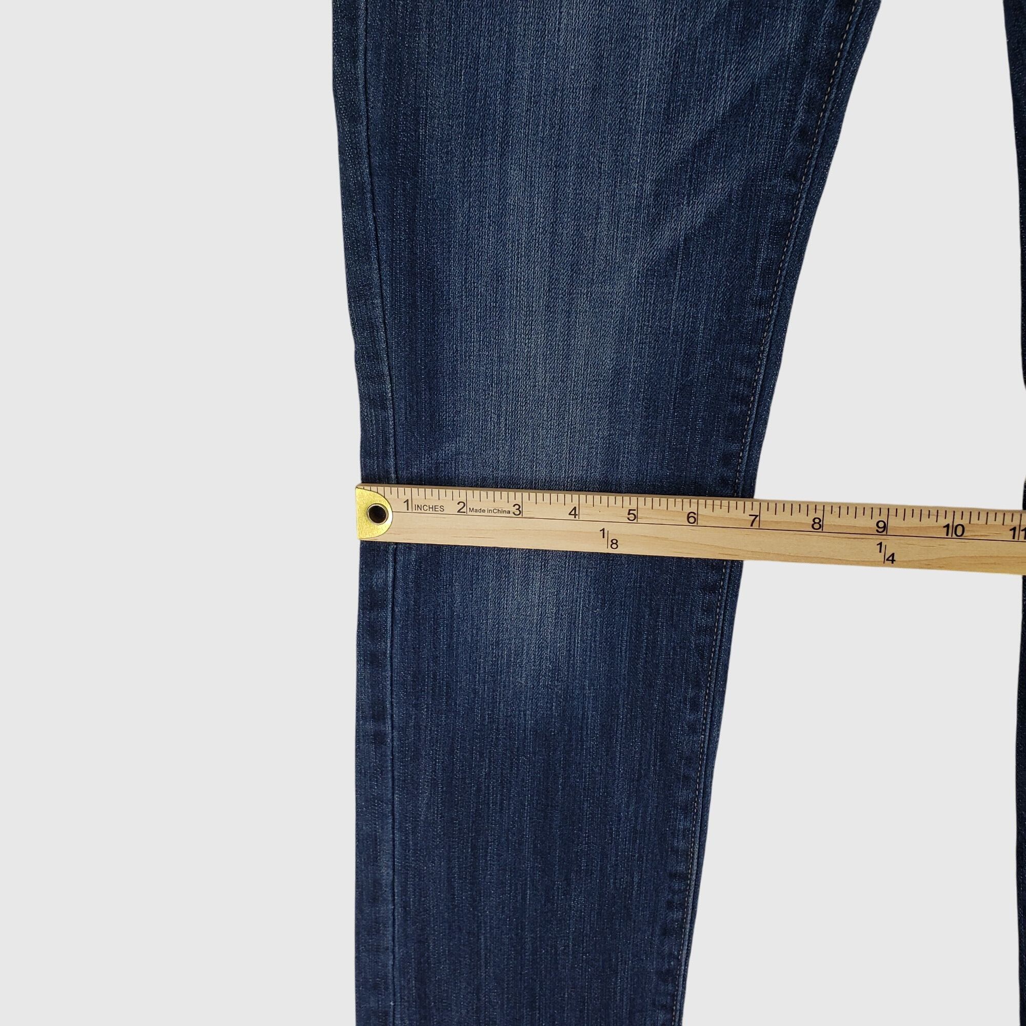 Abercrombie & Fitch Abercrombie & Fitch Womens Blue Stretch Skinny Jeans Size 6S Size 28" / US 6 / IT 42 - 8 Thumbnail