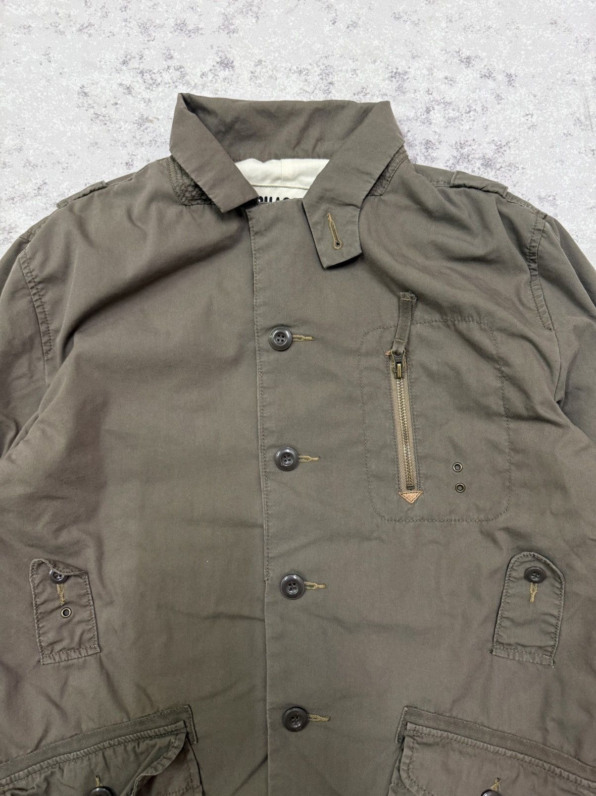 Vintage Alphasophy Field Military Jacket Slang Pocket Size US M / EU 48-50 / 2 - 6 Thumbnail