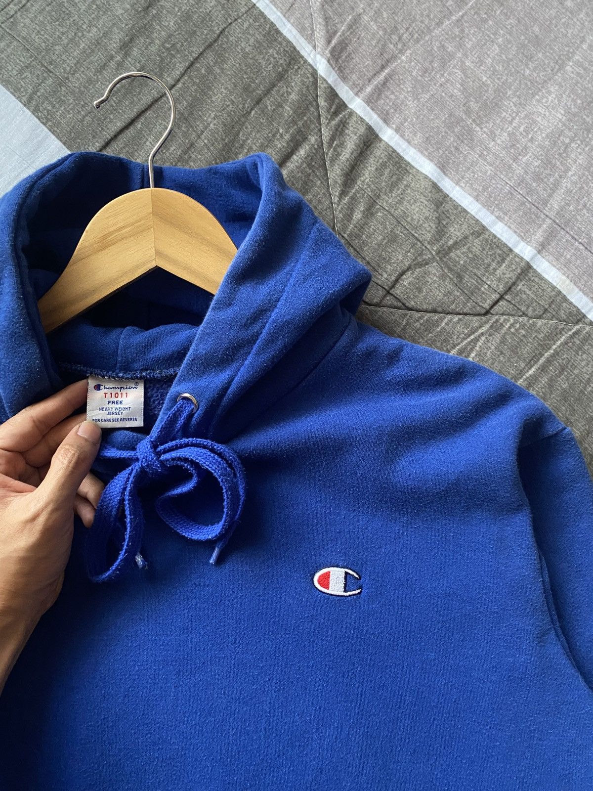 Champion CHAMPION LOGO HOODIE Size US M / EU 48-50 / 2 - 2 Thumbnail