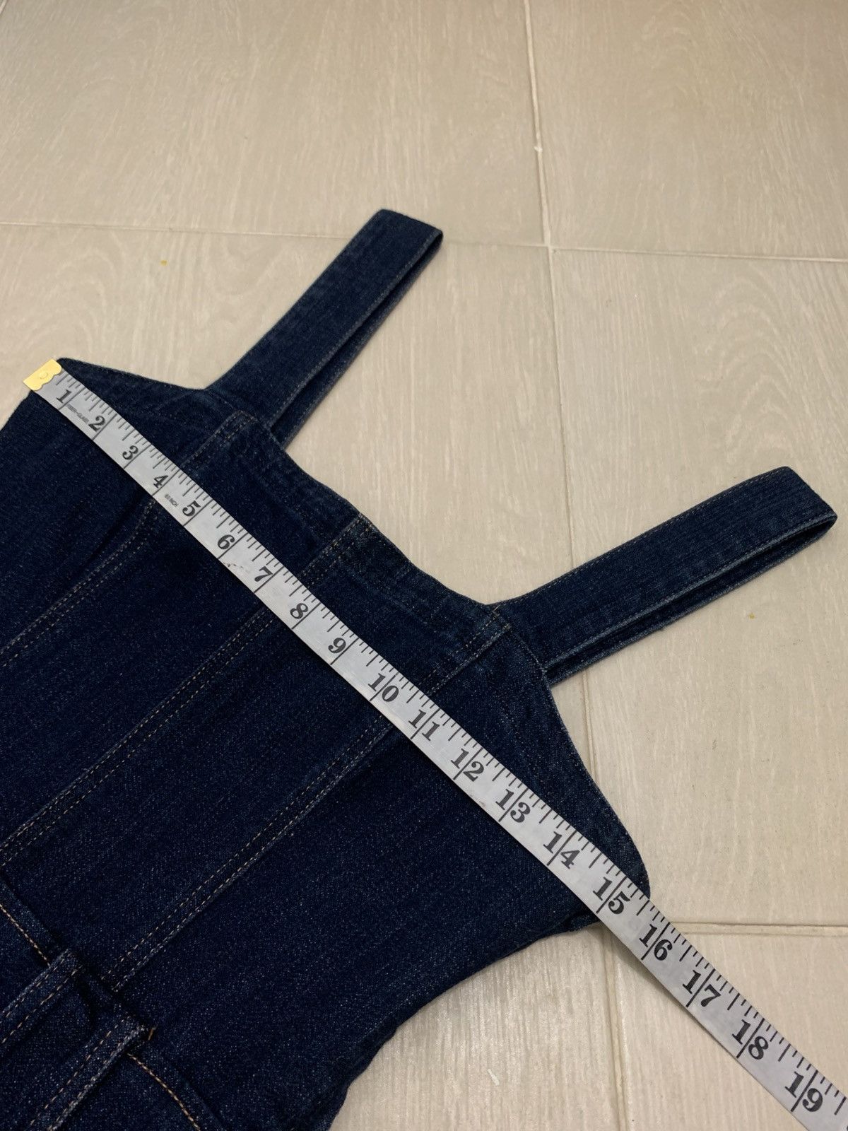7 For All Mankind 7 FOR ALL MANKIND Denim Jumpsuit Size 26" / US 2 / IT 38 - 17 Thumbnail