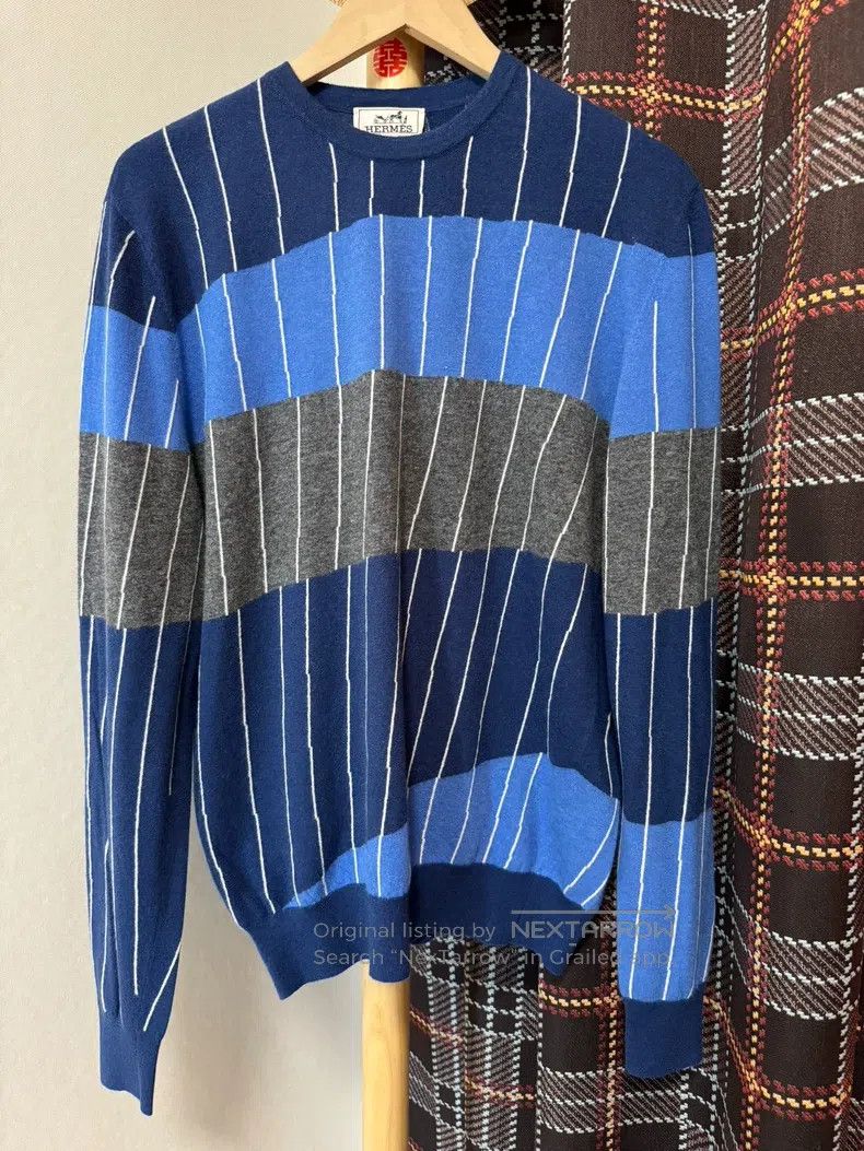 Hermes Hermes Cashmere sweater, 100% cashmere, high quality patte Size US L / EU 52-54 / 3 - 1 Thumbnail