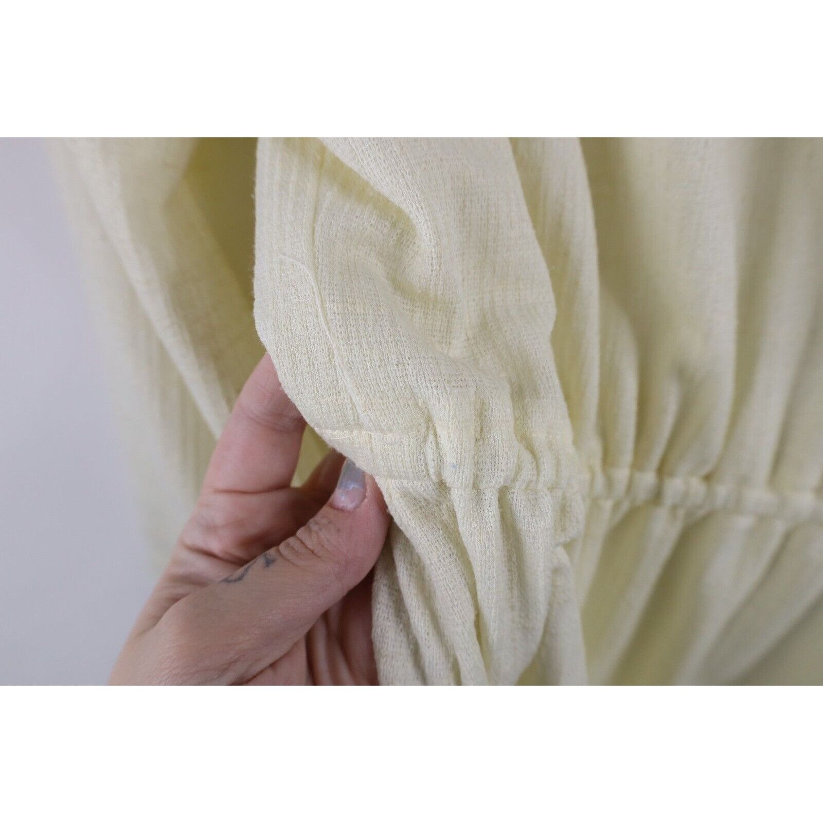 Vintage Vintage 60s 70s Mid Century Modern MCM Long Sleeve Dress Size XXL / US 16-18 / IT 52-54 - 10 Thumbnail