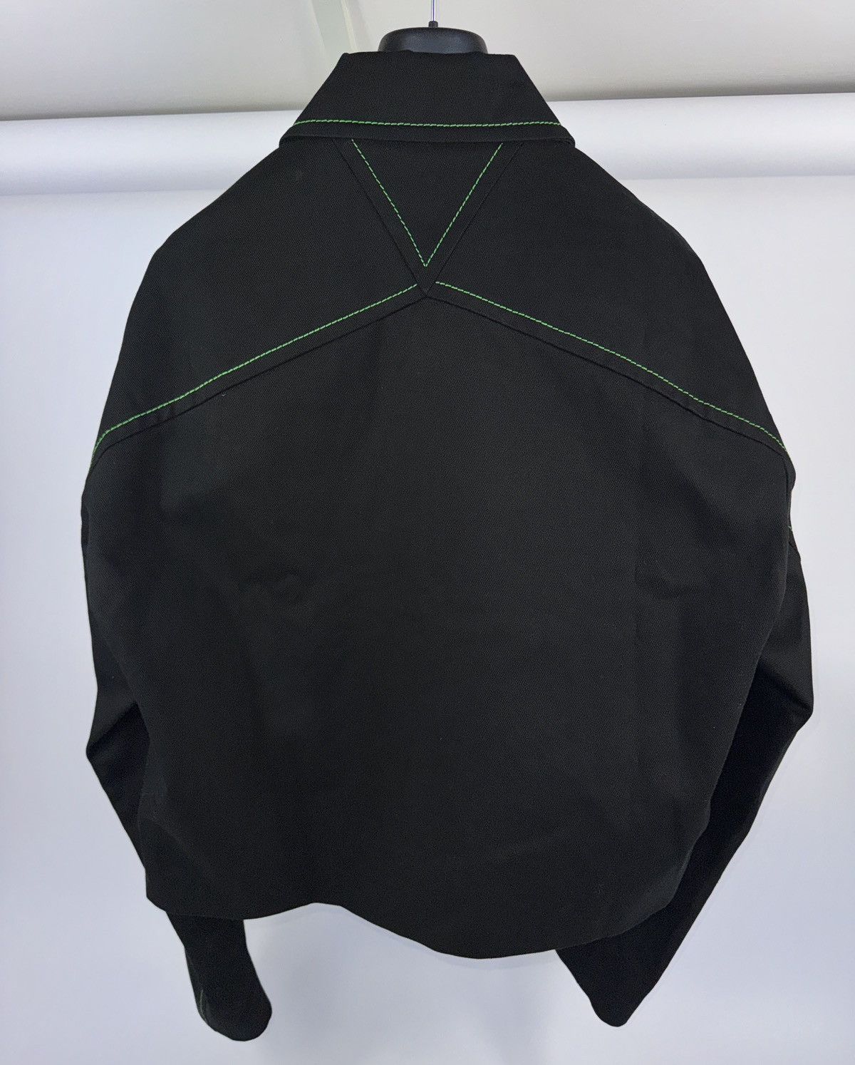 Bottega Veneta Contrast Stitch Twill Zip Blouson Bomber Jacket Daniel Lee Size US L / EU 52-54 / 3 - 2 Thumbnail