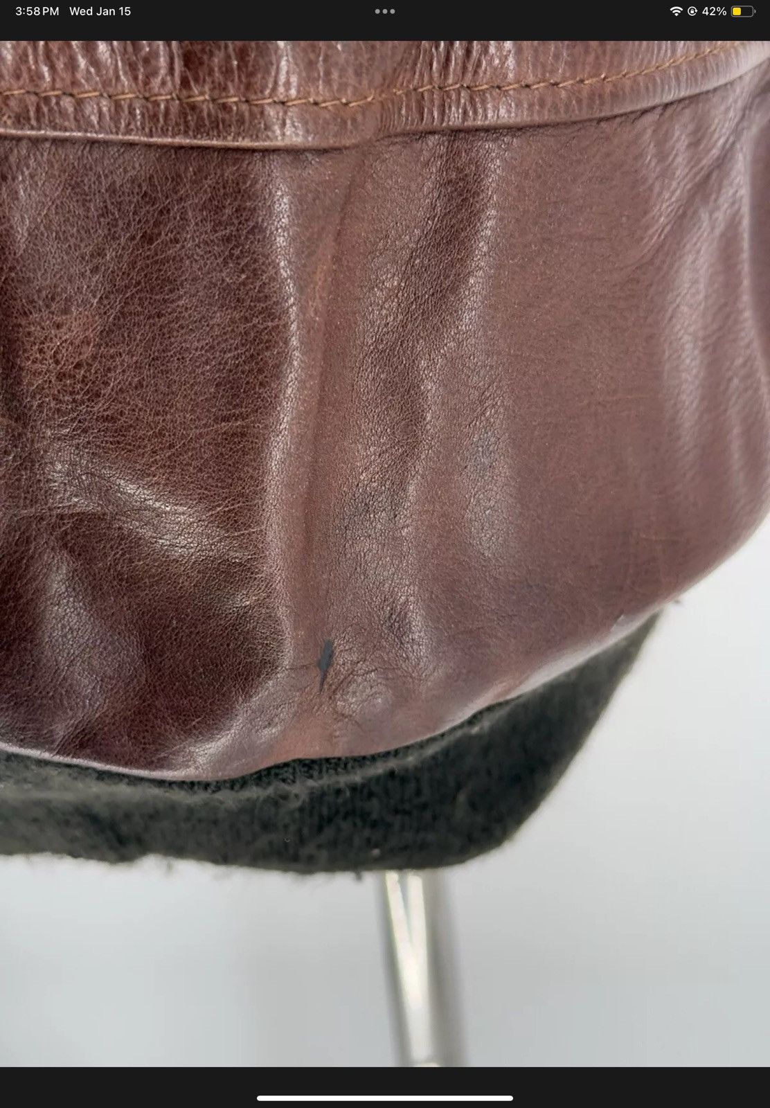 Schott Vintage 90s Schott Leather Jacket Brown Chestnut Men’s M Size US M / EU 48-50 / 2 - 9 Thumbnail