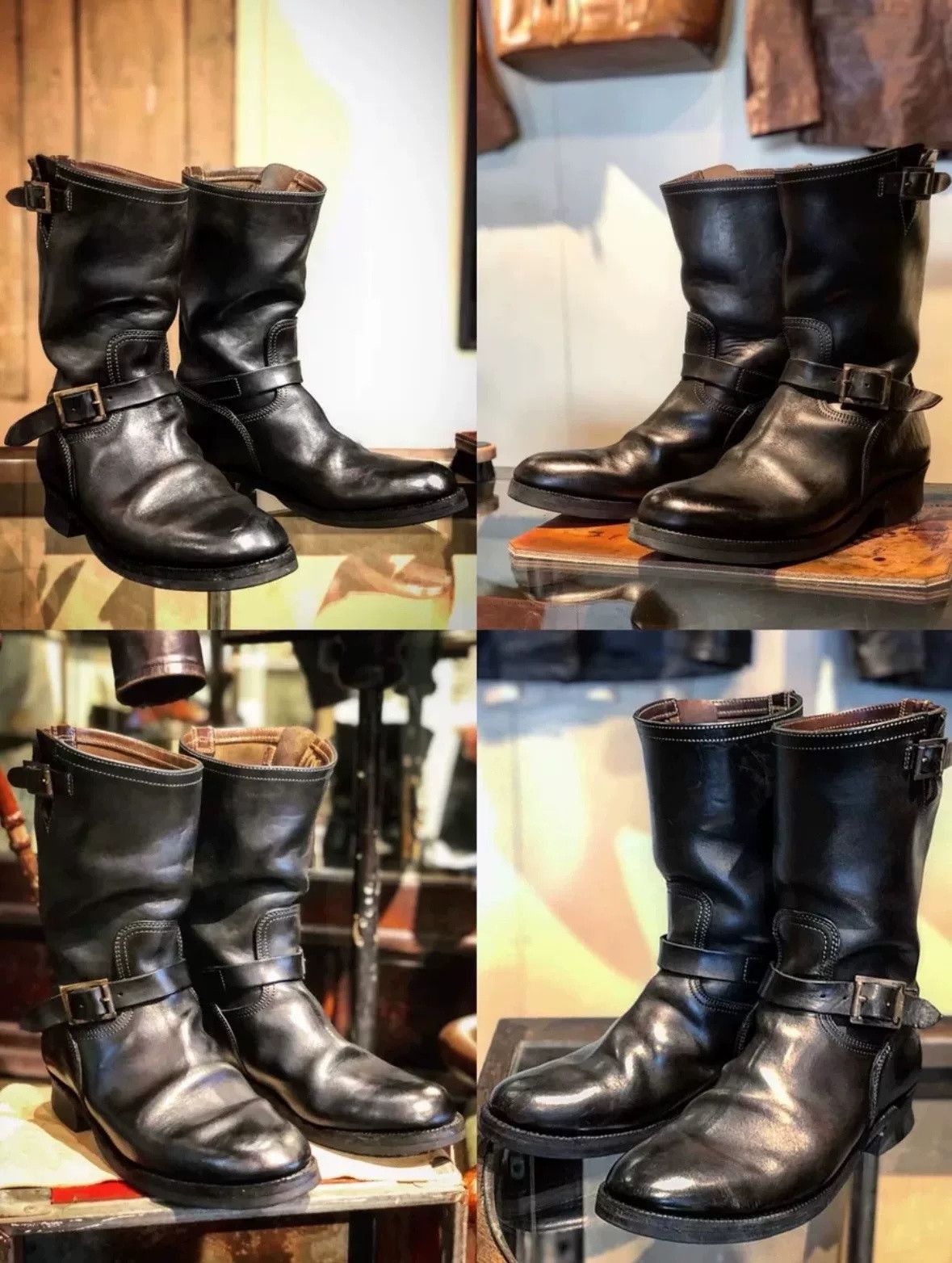 ATTRACTIONS Motor Italian Horsebutt Engineer Boots Size US 9.5 / EU 42-43 - 9 Thumbnail