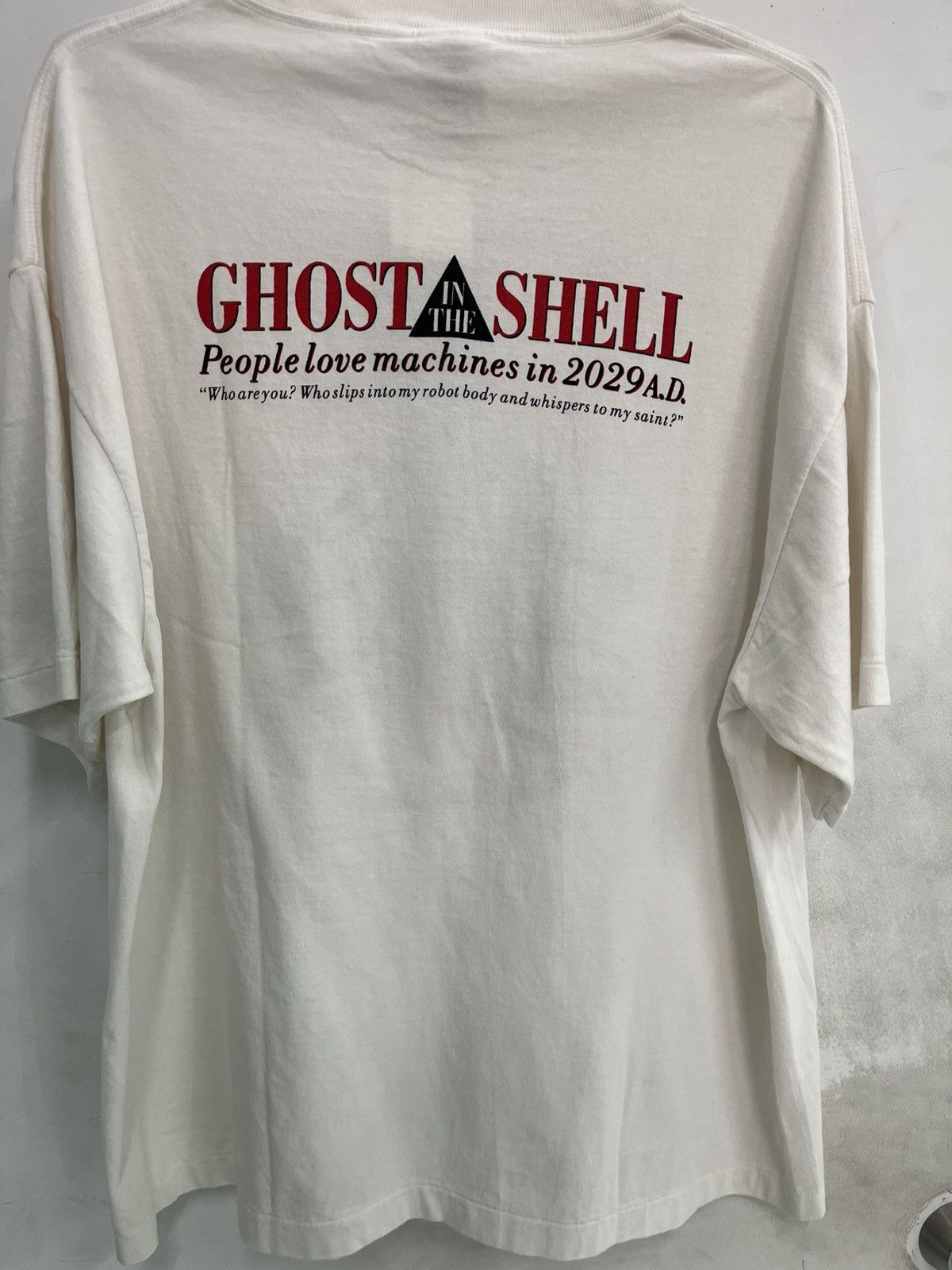 Saint Michael Ghost in The Shell Tee White Size US XL / EU 56 / 4 - 2 Thumbnail