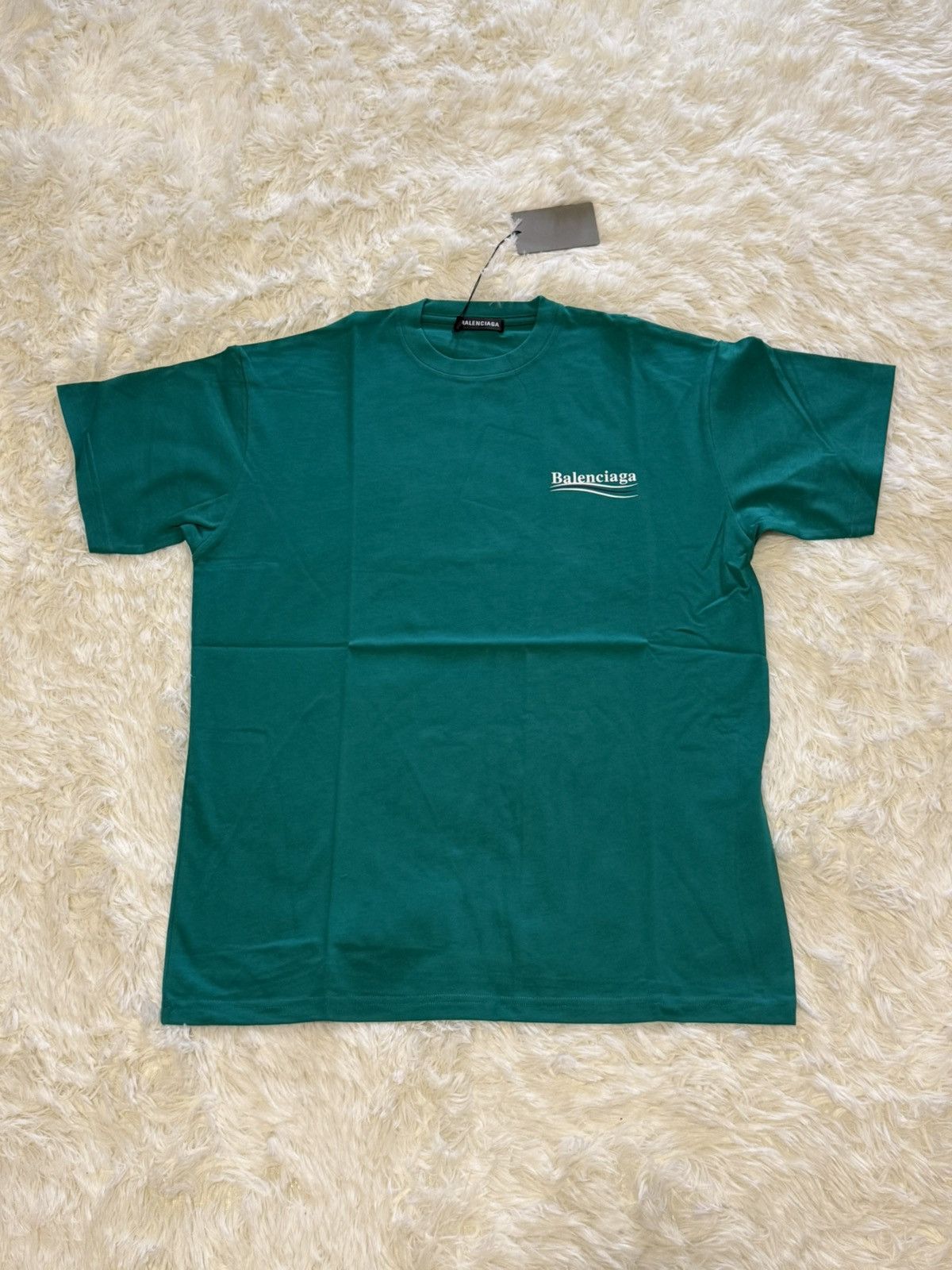 Balenciaga Balenciaga deep green t shirt Size US XS / EU 42 / 0 - 2 Thumbnail