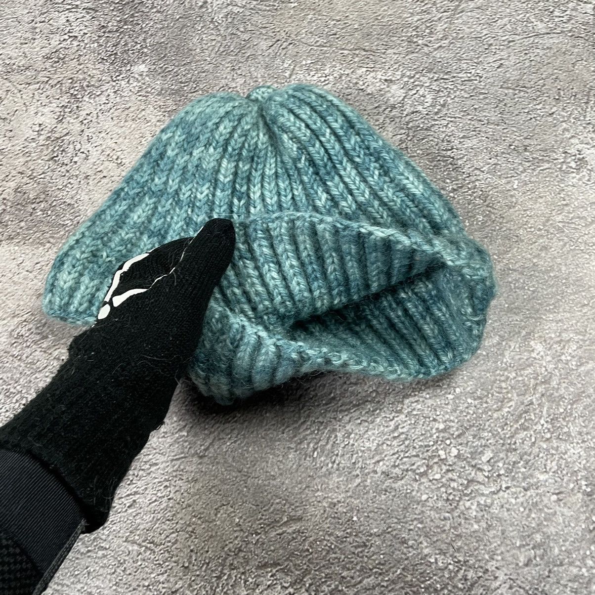 Vintage Vintage 90s Ribbed Beanie Slouch Knit Grunge Alt Streetwear Size ONE SIZE - 6 Thumbnail