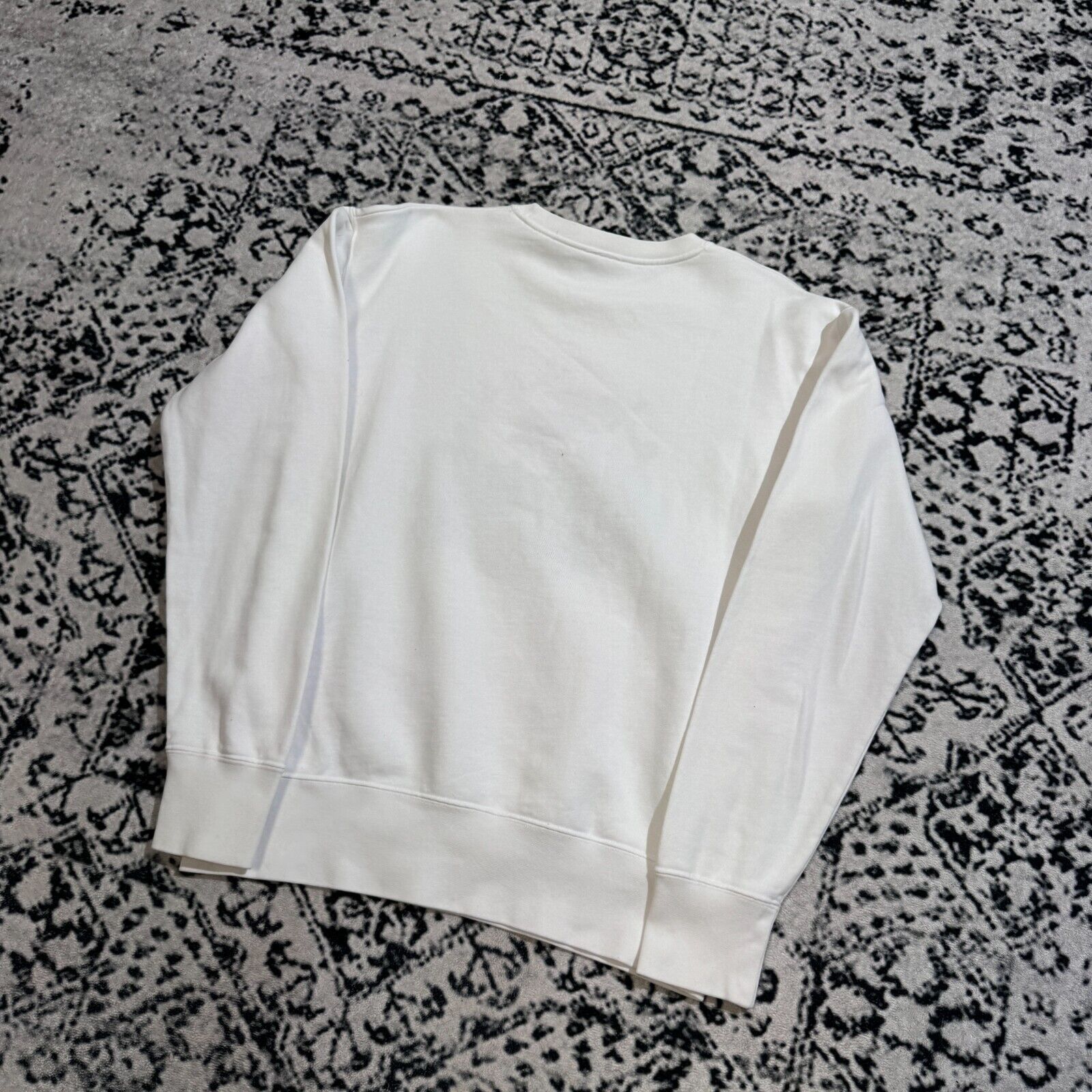 Vintage Vintage Wood White Cotton Crewneck Size S 90s Art Archive Size US S / EU 44-46 / 1 - 14 Thumbnail