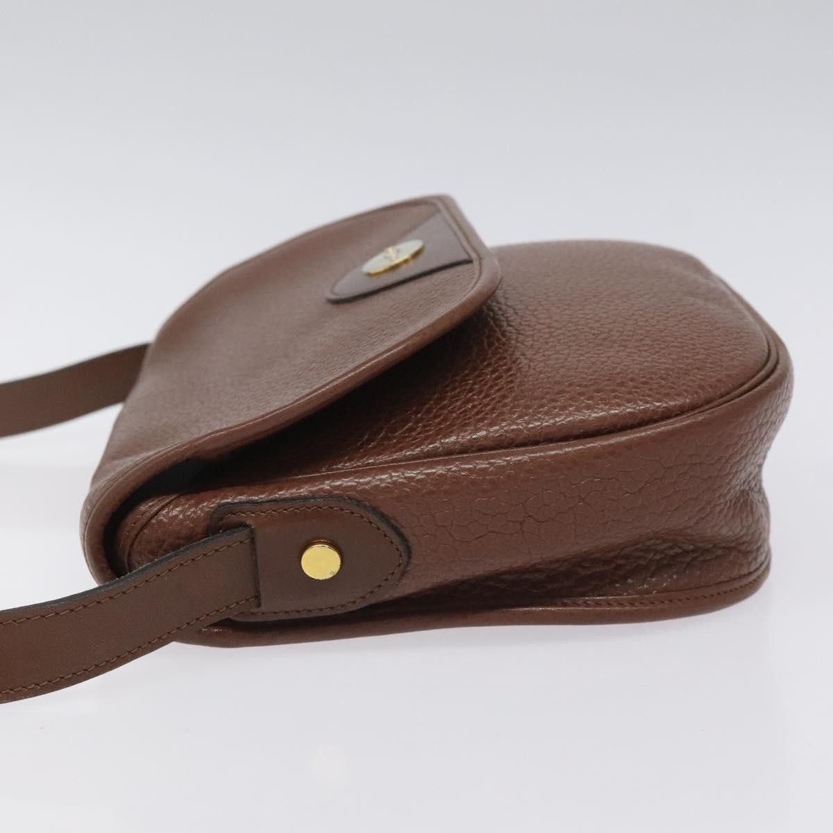Dior DIOR Shoulder Bag Leather Brown Gold Size ONE SIZE - 5 Thumbnail