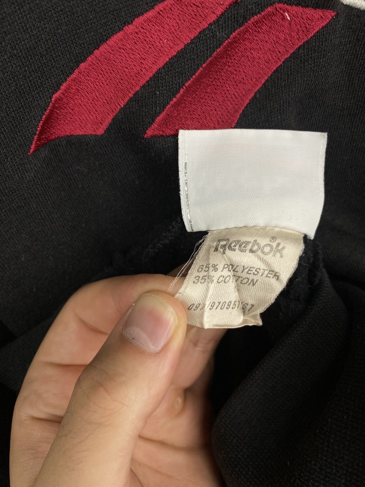 Reebok 🕷️ Vintage 90s Reebok Sweatshirt Y2K Rare Retro Hype Size US L / EU 52-54 / 3 - 7 Thumbnail