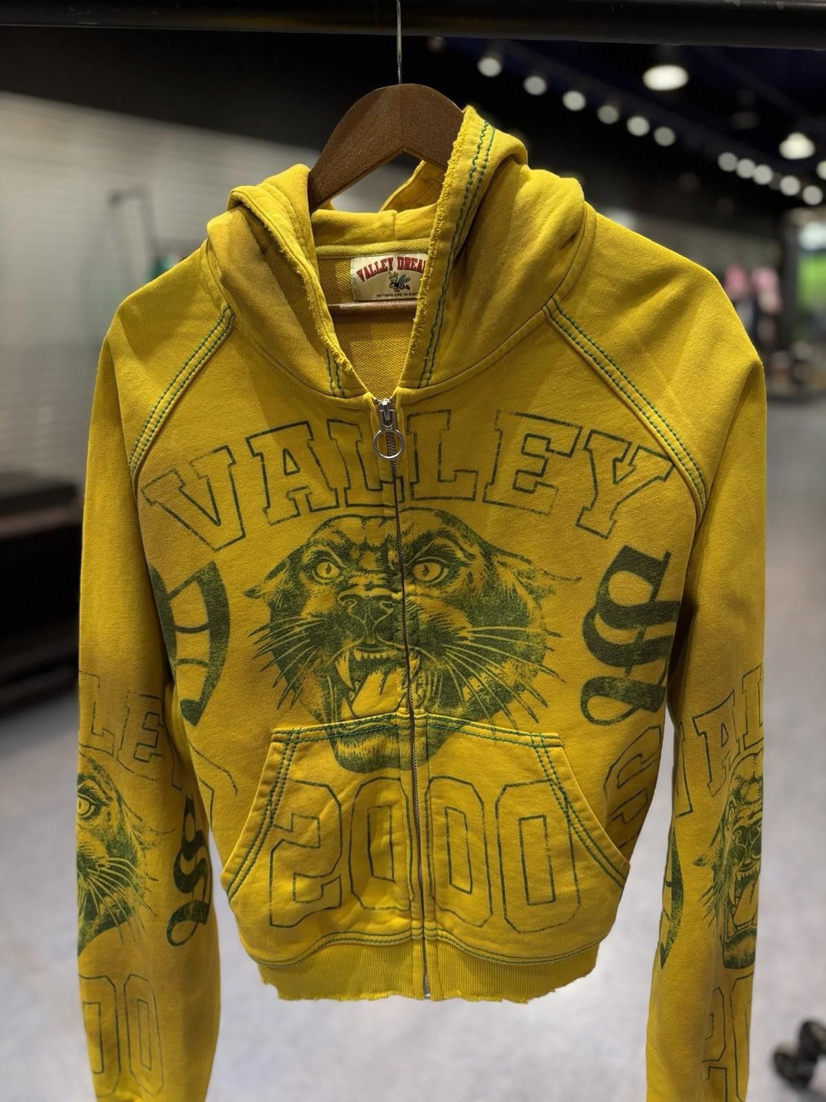 Vale Medium - Vale Zip Up Brazil Hoodie Authentic Valley Yellow Size US M / EU 48-50 / 2 - 7 Thumbnail