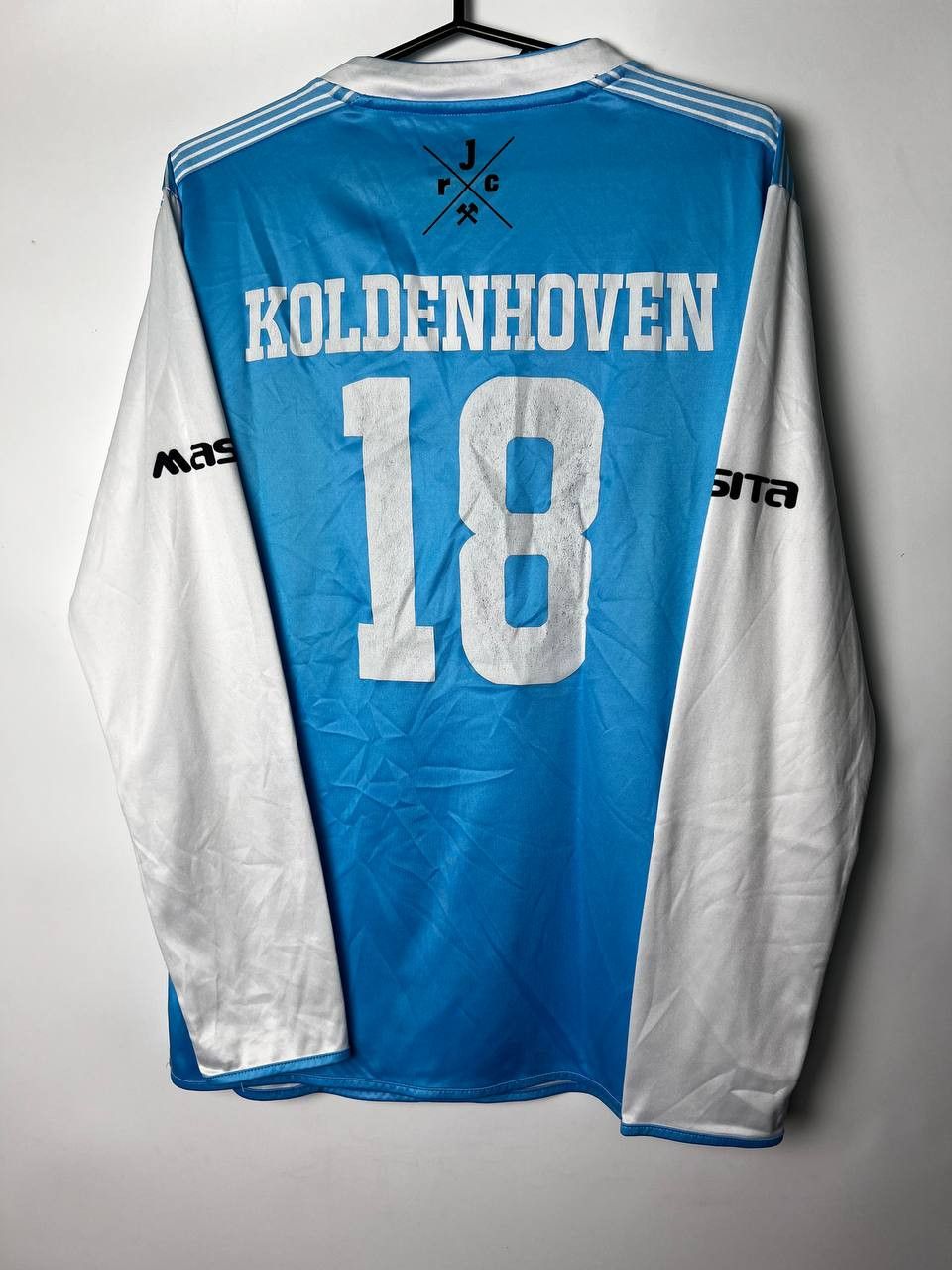Vintage Roda JC Kerkrade #18 Koldenhoven Masita Football Shirt Size US M / EU 48-50 / 2 - 2 Thumbnail