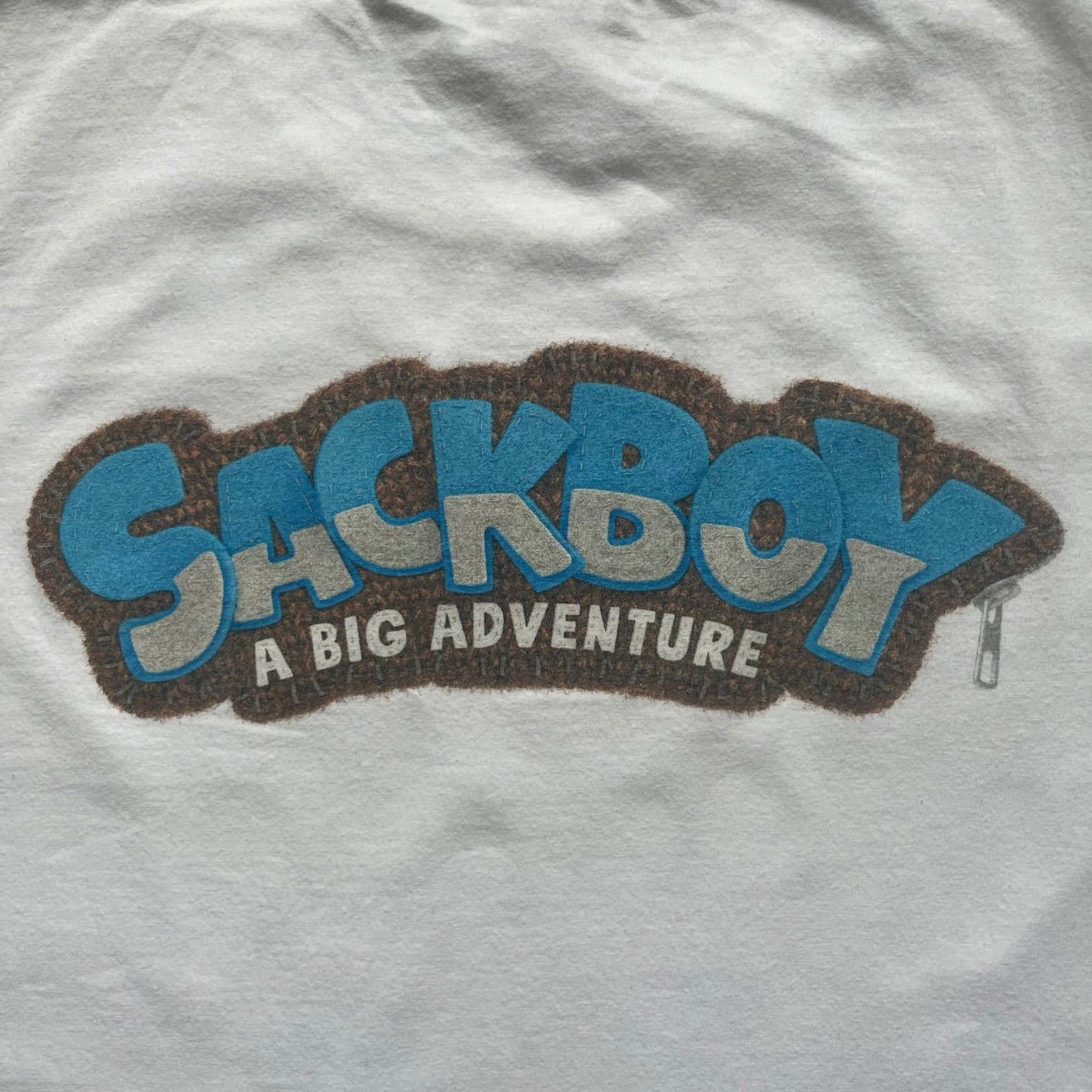 Sony Sackboy A Big Adventure 2020 White Promo Tee Size US S / EU 44-46 / 1 - 3 Thumbnail
