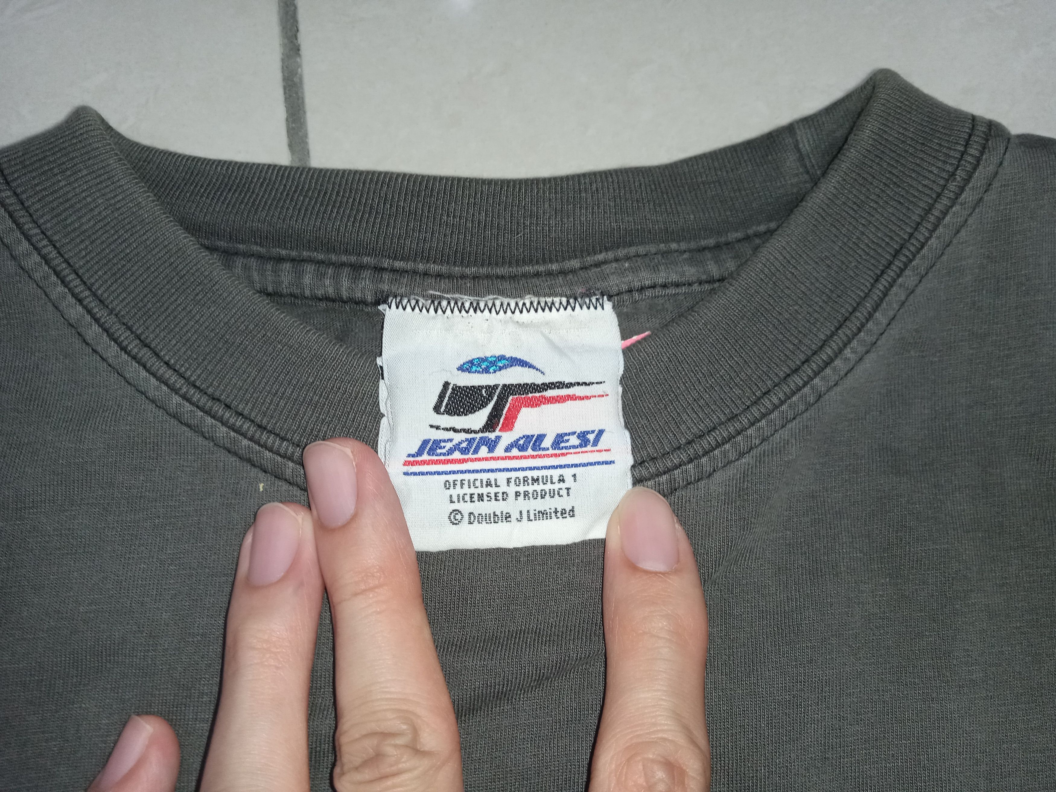 Formula 1 × Vintage Vintage 80s-90s F1 Jean Alesi T Shirt Formula One Ferrari Size US M / EU 48-50 / 2 - 4 Thumbnail