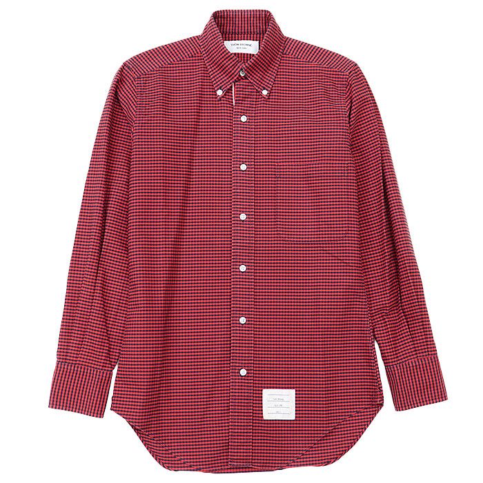 Thom Browne Thom Browne Thom Browne Oxford Cotton Shirt Cotton Dress Shirt DUTY FREE for USA Size ONE SIZE - 1 Thumbnail