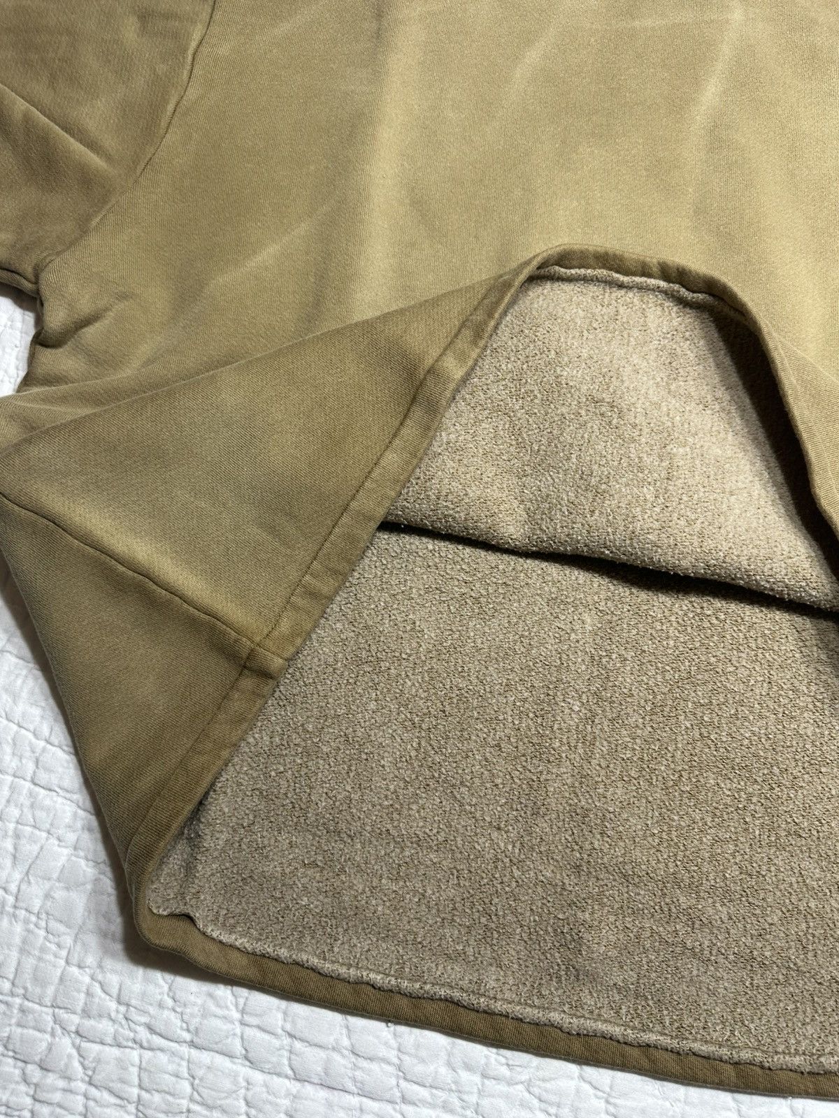 Balenciaga × Gap × Kanye West YEEZY GAP UNRELEASED FLEECE YOKE TSHIRT/Bronze Small Size US S / EU 44-46 / 1 - 4 Thumbnail