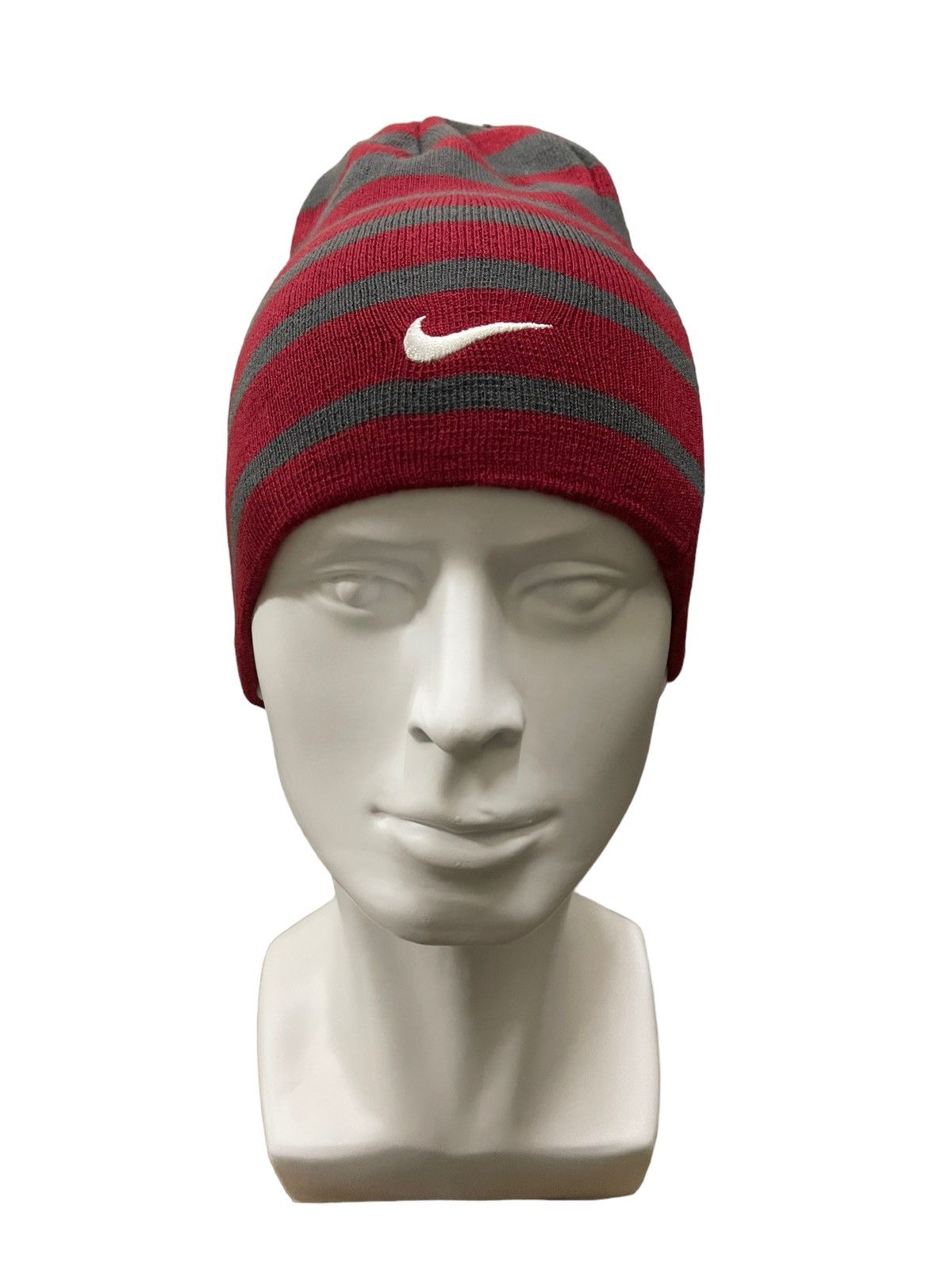 Nike Reversible Stripe Big Swoosh Beanie
