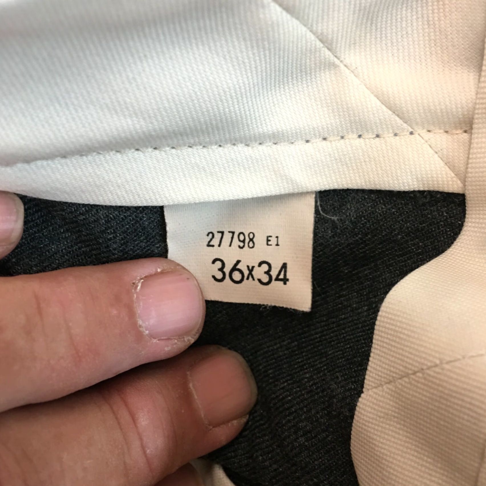 Haggar Haggar Mens Dress Pants Flat Front Straight Leg Gray 36X34 Size US 36 / EU 52 - 7 Thumbnail