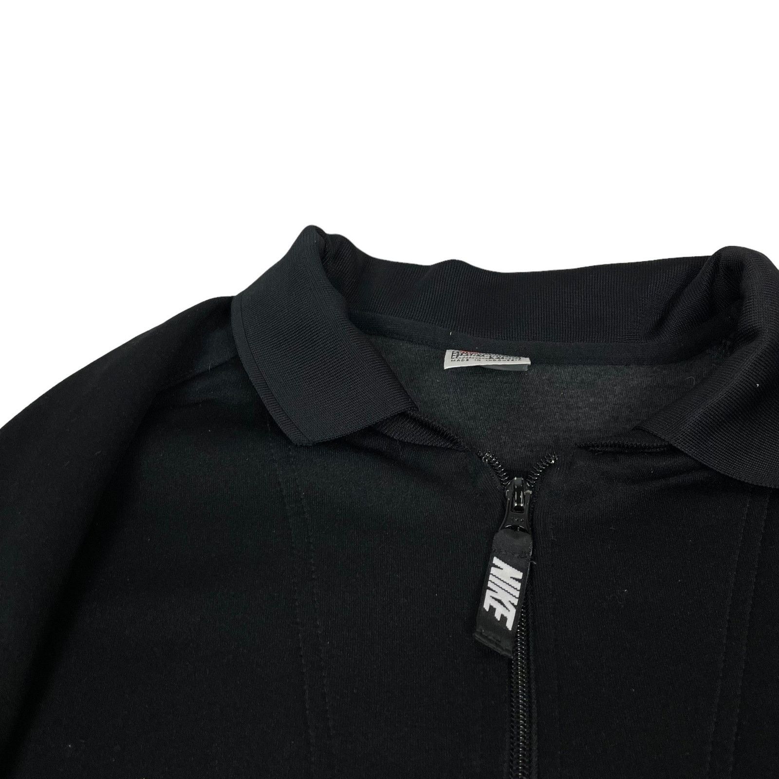 Nike × Vintage Nike Men Black Polyester Long Sleeve Half Zip Sweatshirt 2XL Size US XXL / EU 58 / 5 - 4 Thumbnail