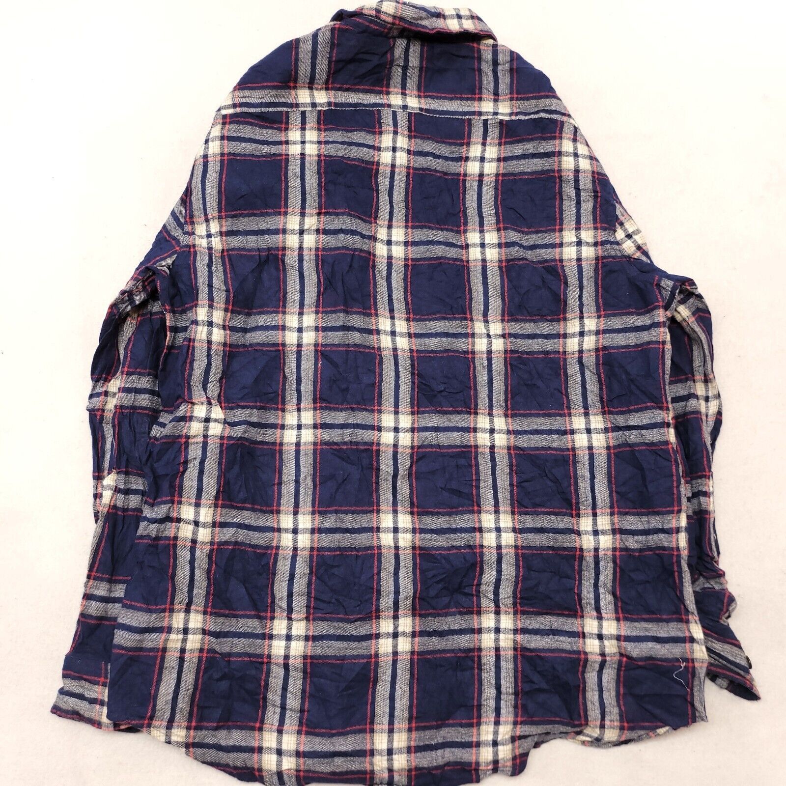 Sonoma Sonoma Tartan Flannel Button Up Shirt Men Size XL Blue White Size US XL / EU 56 / 4 - 10 Thumbnail