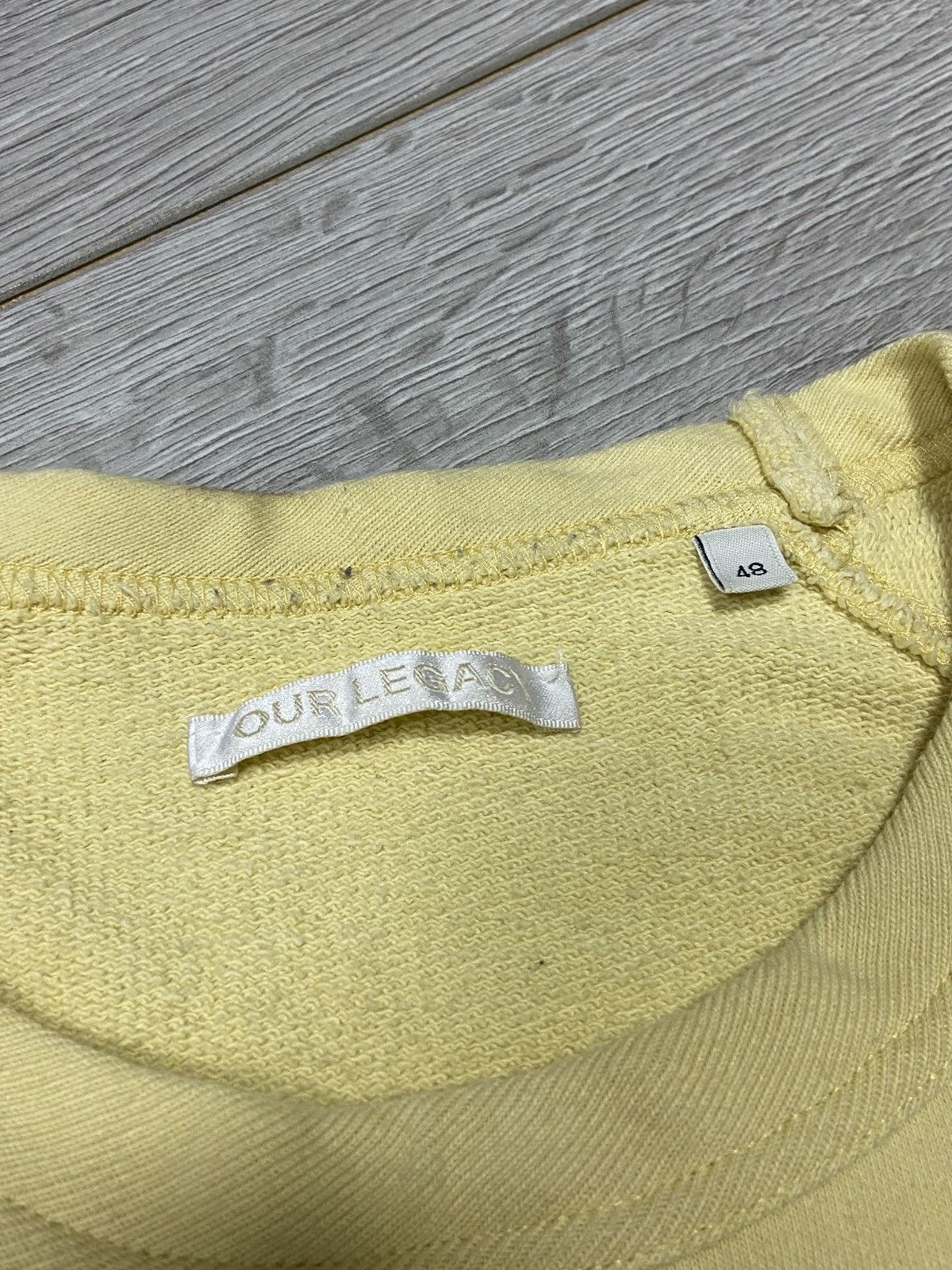 Our Legacy Our Legacy Sun Yellow Sweatshirt Size 48 Size US M / EU 48-50 / 2 - 4 Thumbnail