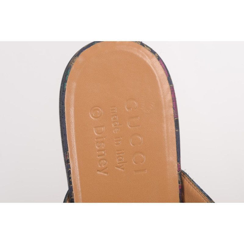 Gucci Gucci Floral Print Slip-On Flat Shoes - Size US 8.5 / EU 41-42 - 7 Thumbnail