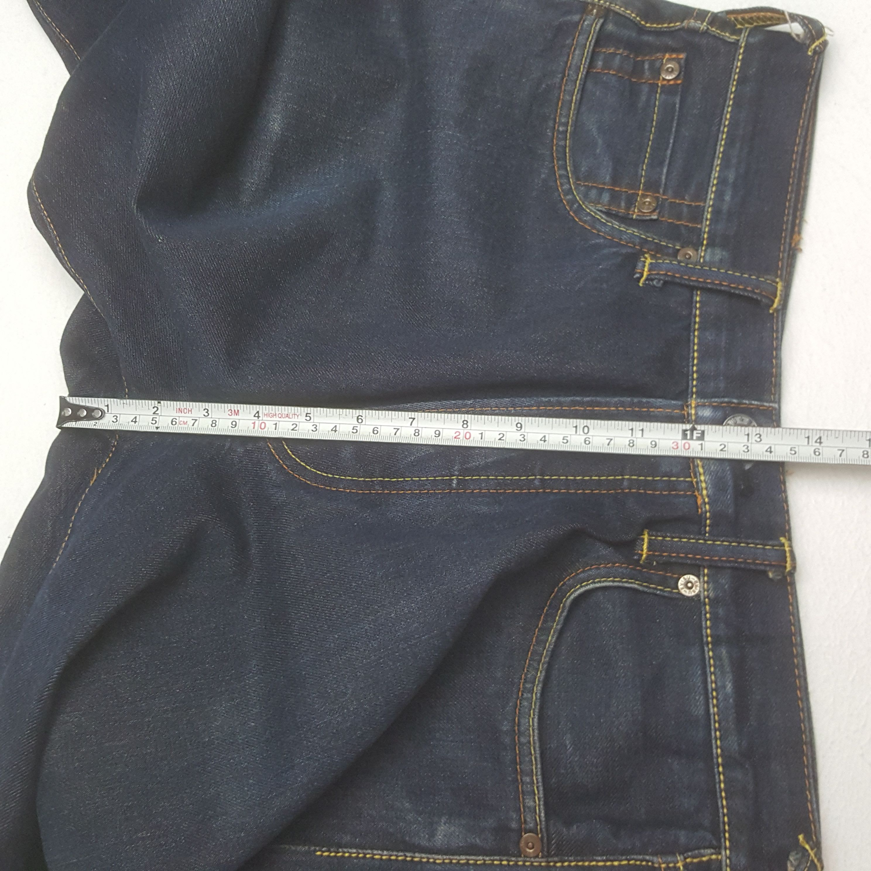 Evisu Vintage Evisu Japan Nice Dicock Art Denim Jeans Size US 31 - 8 Thumbnail