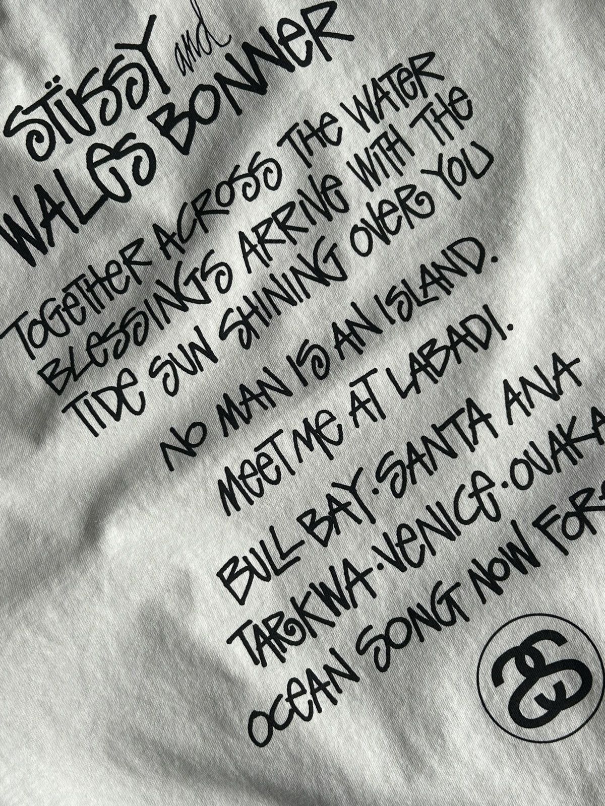 Stussy × Wales Bonner Stussy X Wales Bonner Ocean Song T-shirt Size US XL / EU 56 / 4 - 9 Thumbnail