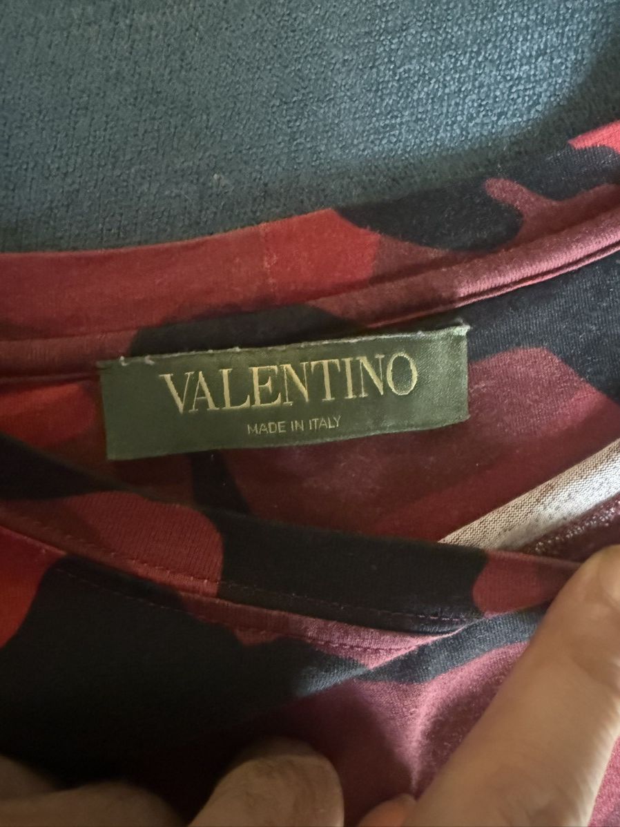 Valentino Valentino Red Camo T-Shirt – Made in Italy Size US S / EU 44-46 / 1 - 2 Thumbnail