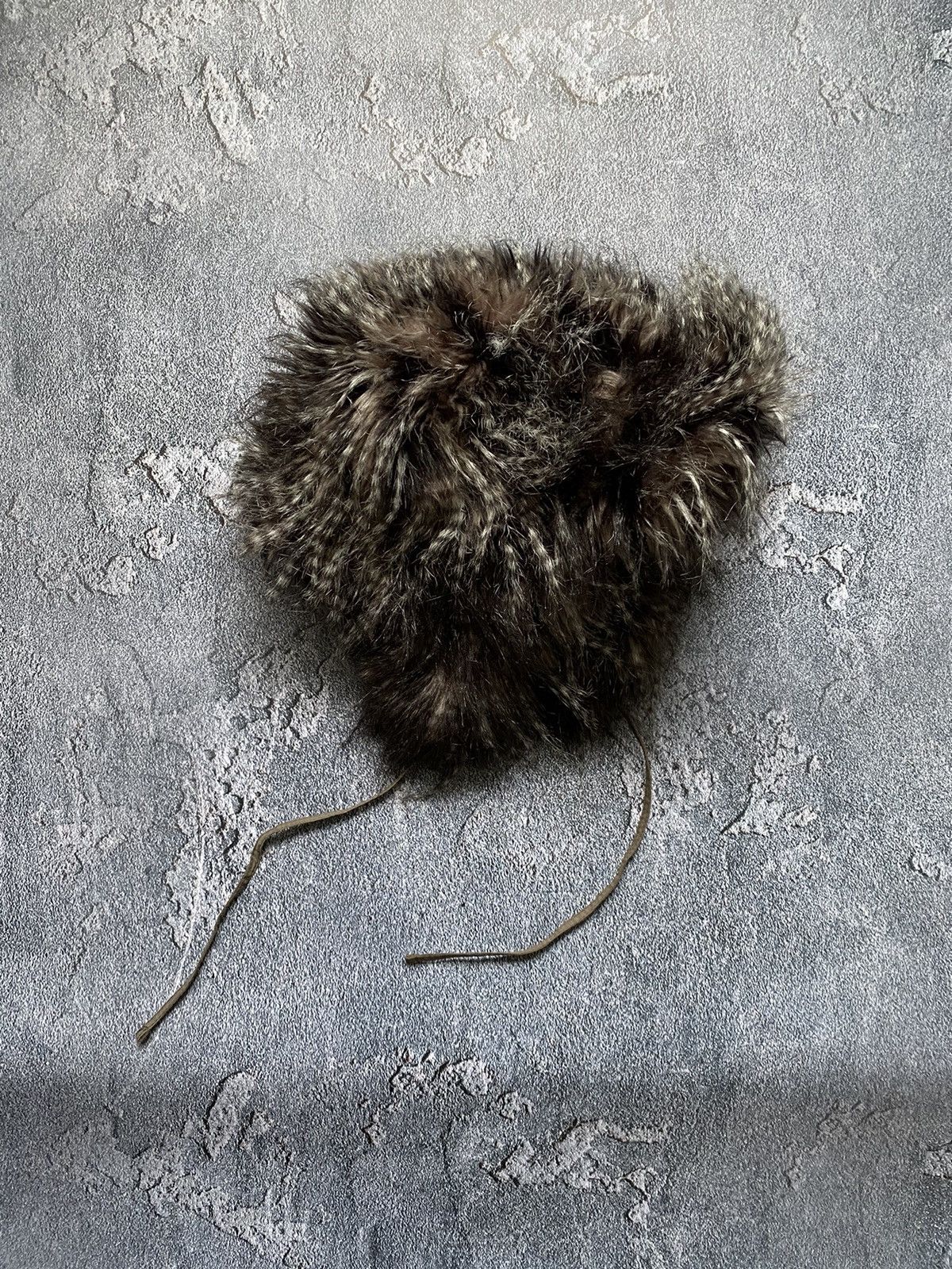 Japanese Brand Y2K Faux Fur Ushanka Vintage Fuzzy Warm Trapper Hat Size ONE SIZE - 2 Thumbnail