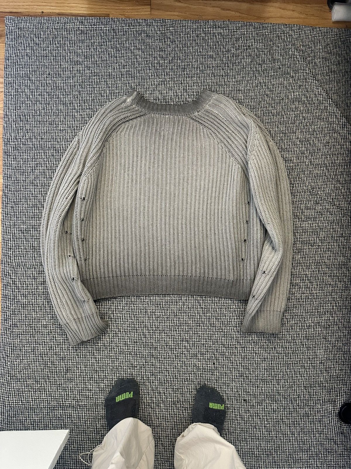 K-Two Studios KTWO Dyed Zip Knit Charcoal | Grailed