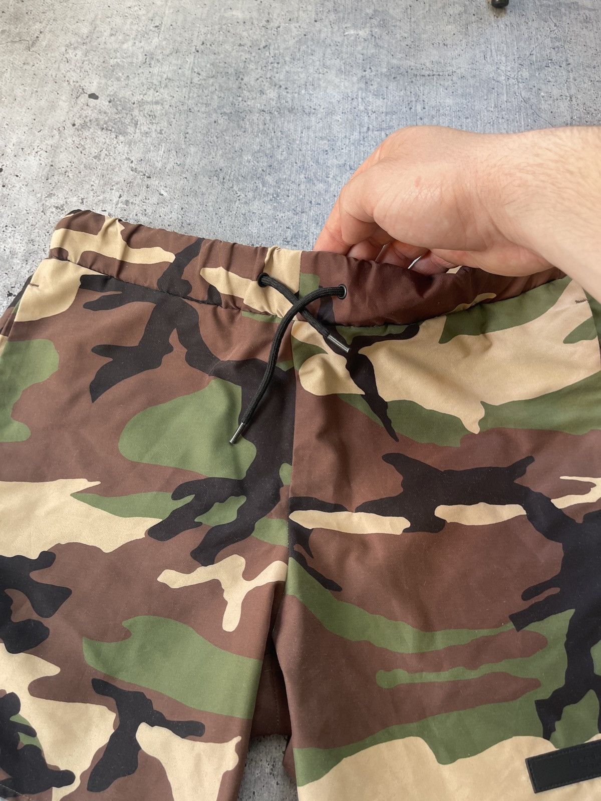 Sandro × Vintage Sandro camo luxury shorts Size US 30 / EU 46 - 8 Thumbnail