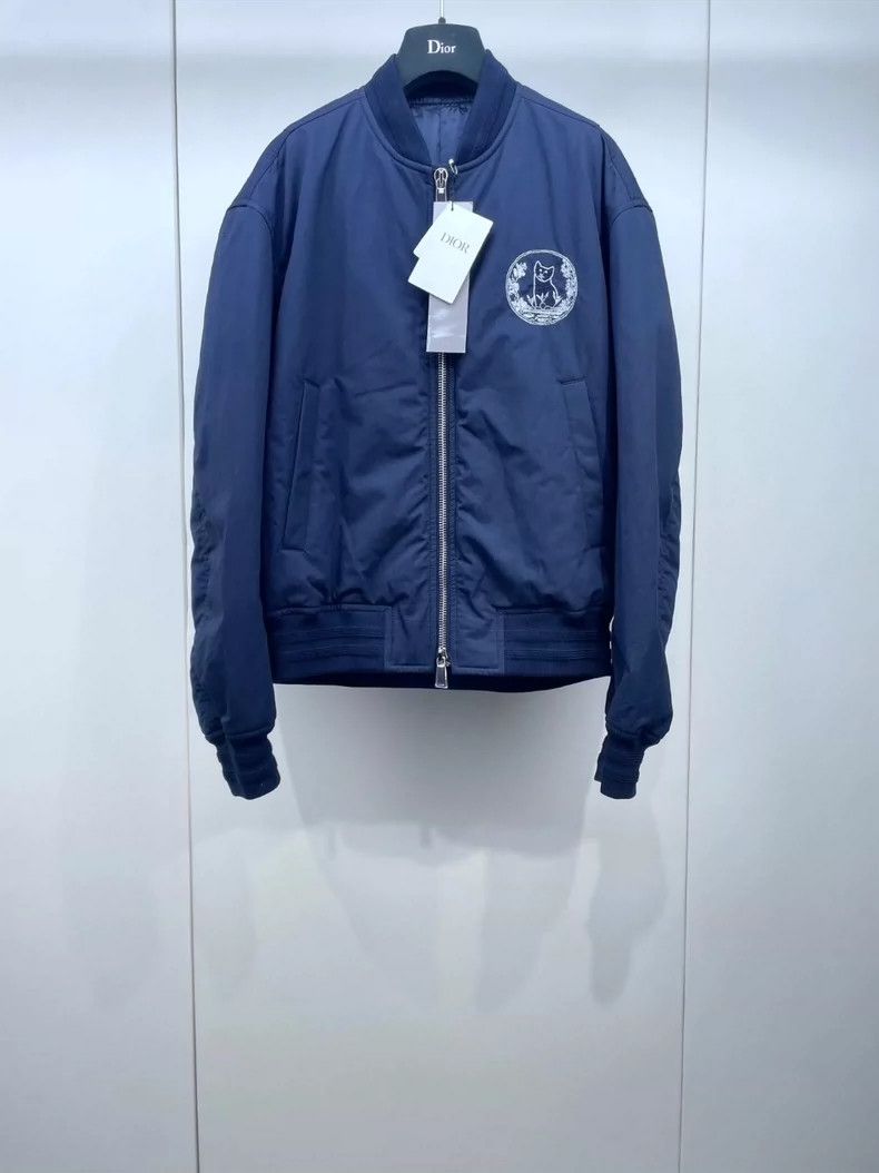 Dior Dior 25 new dark blue flying zipper jackets Size US M / EU 48-50 / 2 - 1 Thumbnail