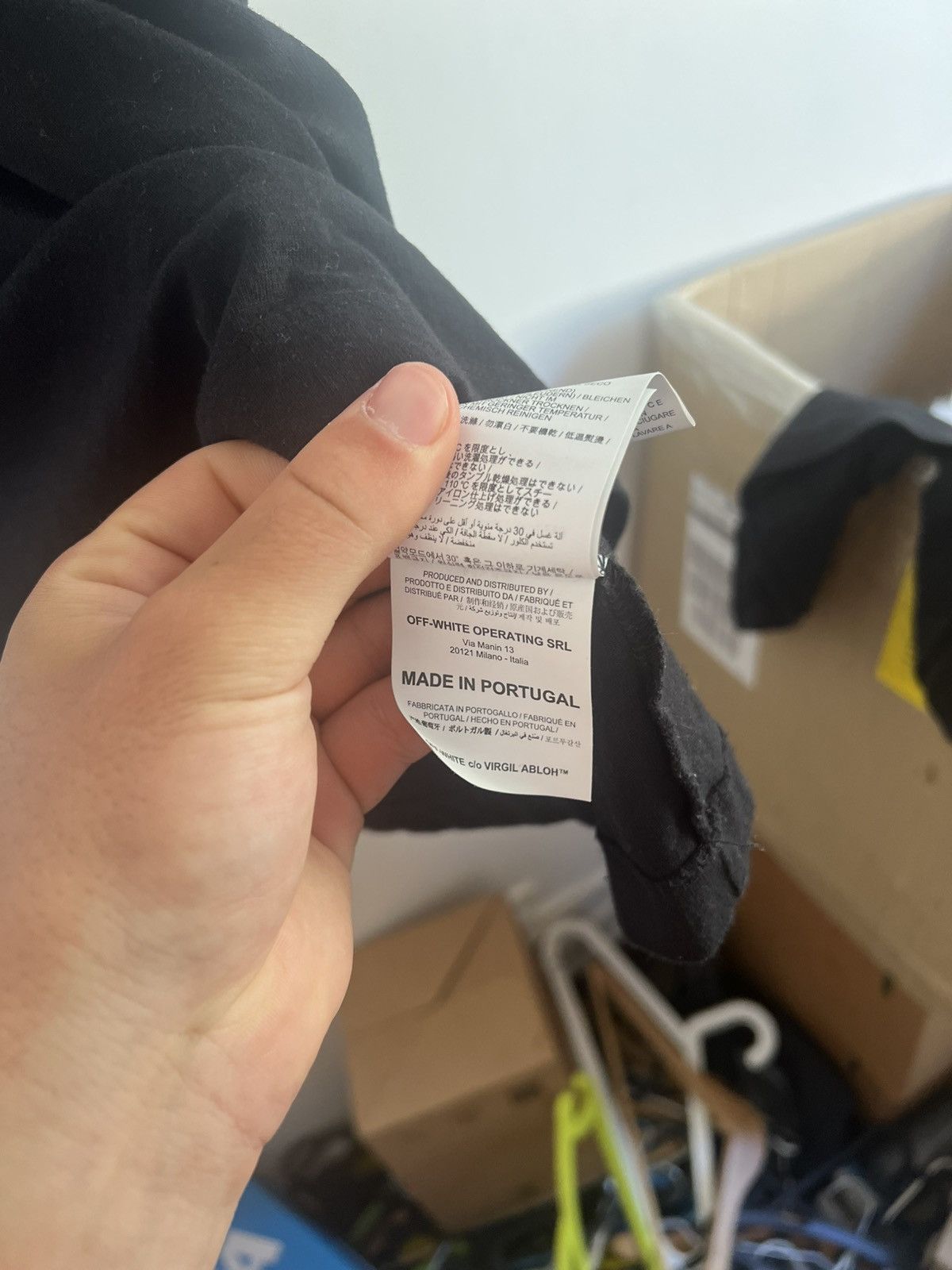 Off-White Off white stencil TEE Size US M / EU 48-50 / 2 - 8 Thumbnail