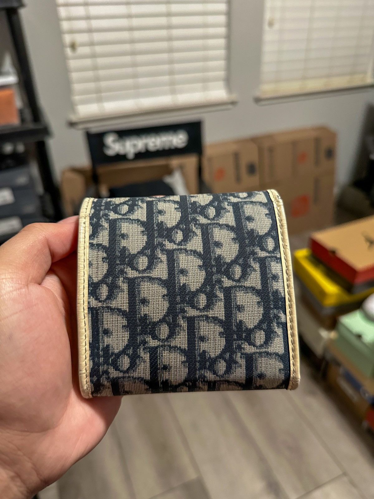 Christian Dior Monsieur × Dior × Vintage Christian Dior Vintage Blue Wallet Size ONE SIZE - 10 Thumbnail
