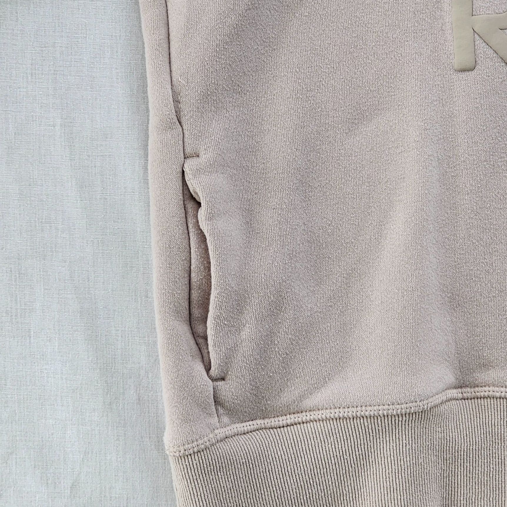 Reebok Reebok Sweatshirt XL Taupe Cotton Long Sleeve Regular Fit Pullover Women Size XL / US 12-14 / IT 48-50 - 5 Thumbnail