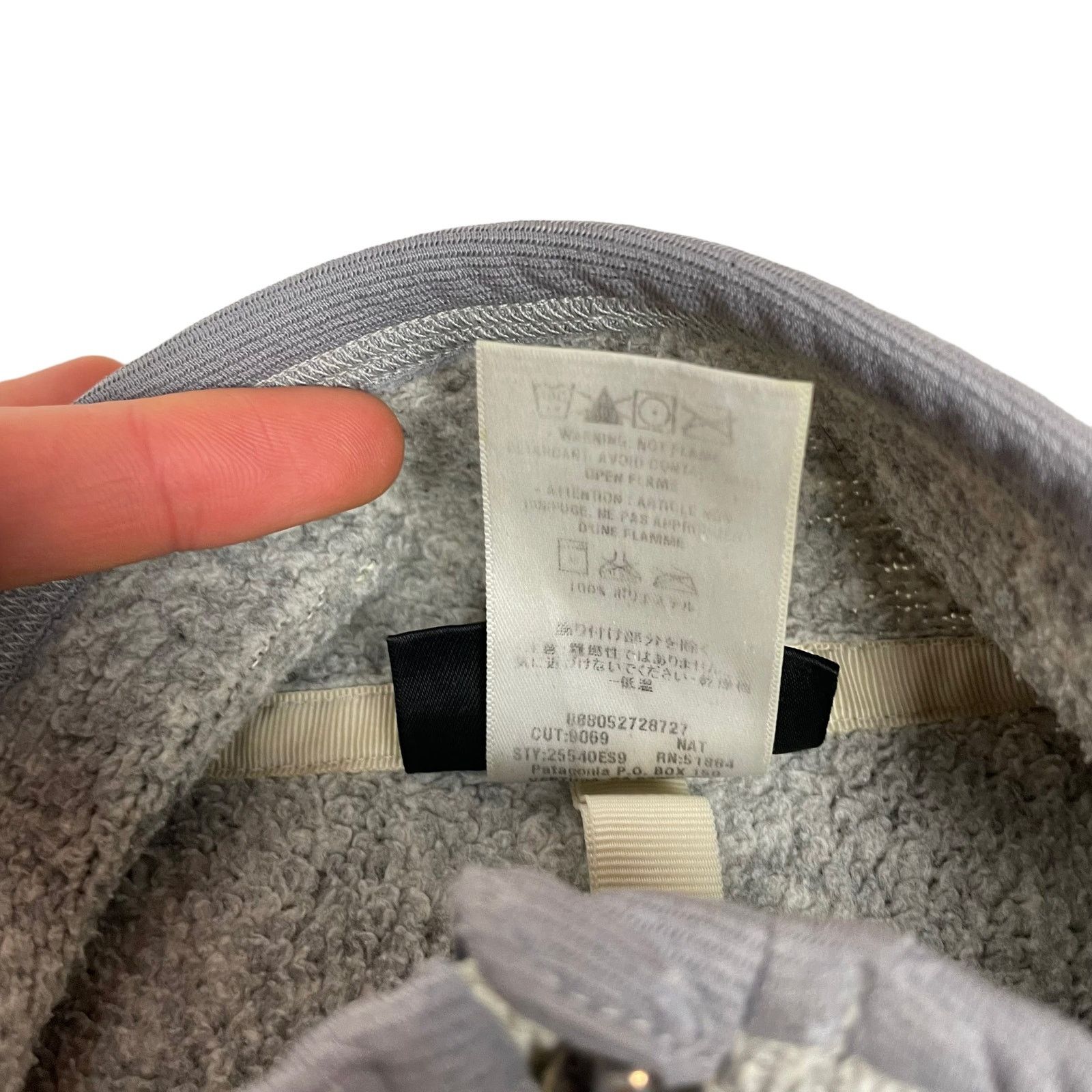 Patagonia Patagonia Women's Gray Long Sleeve Zip Fleece Jacket Medium Size M / US 6-8 / IT 42-44 - 11 Thumbnail