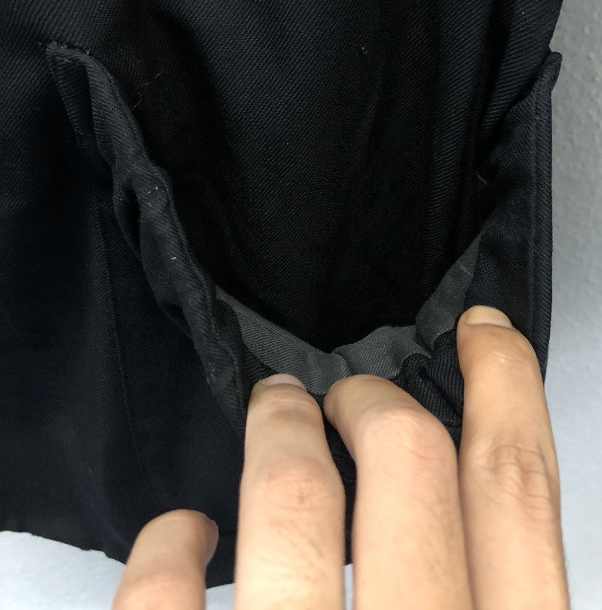 Y's × Y's for Men × Yohji Yamamoto Y's for Men Black Wool Blazer - Vintage Yohji Yamamoto Japan Size US S / EU 44-46 / 1 - 7 Thumbnail