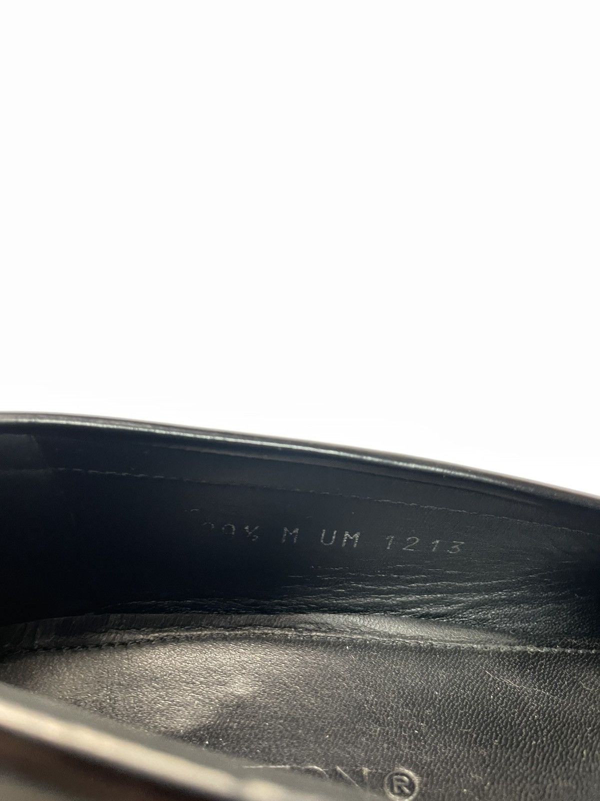 Louis Vuitton LV Chess Flat Loafer QL Glazed Calf Chain 39.5 Size US 9.5 / IT 39.5 - 6 Thumbnail
