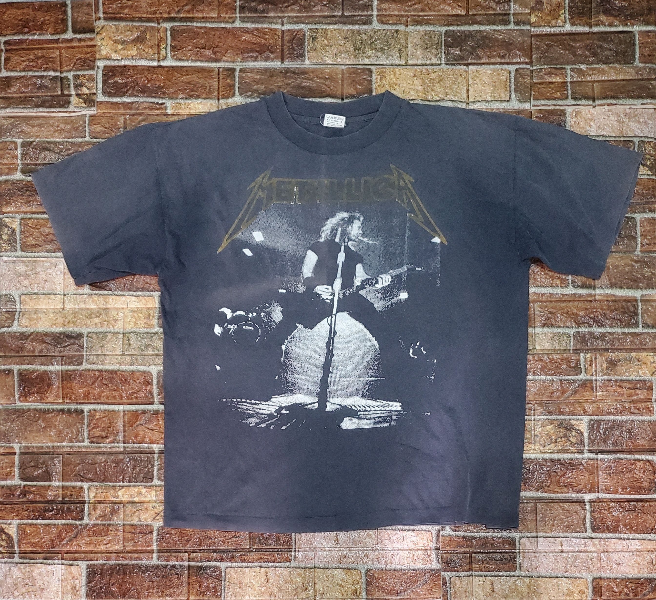 image of Band Tees x Metallica Vintage Metallica 1992 T-Shirt in Grey, Men's (Size XL)