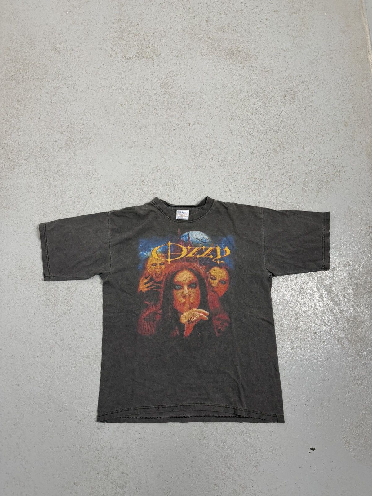 Band Tees Ozzy Fest Ozzy Osbourne 2002 Vintage Rock Tour T-Shirt Size US L / EU 52-54 / 3 - 1 Thumbnail